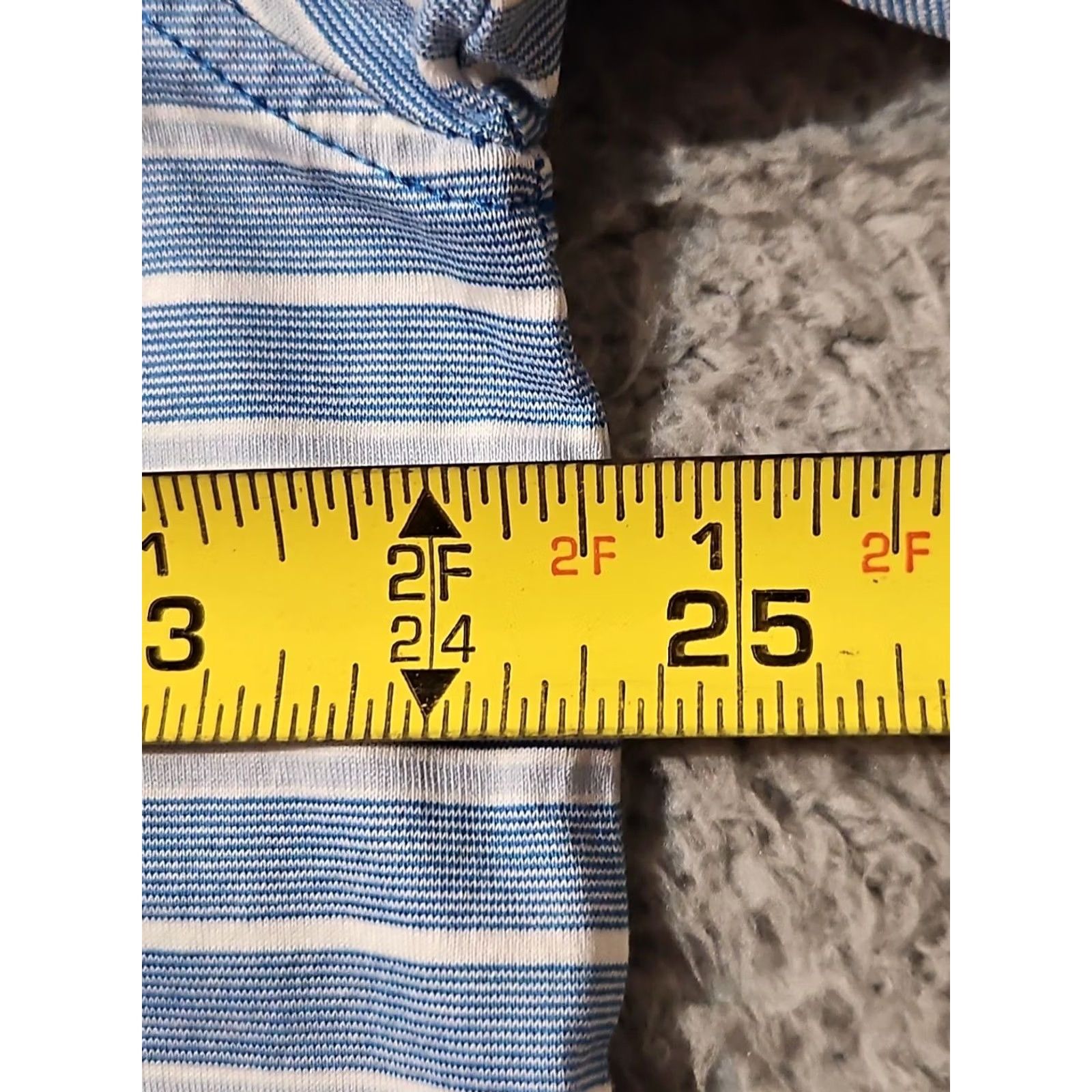 Peter Millar Peter Millar Polo Shirt XL Blue Striped Golf Mens Size US XL / EU 56 / 4 - 6 Thumbnail