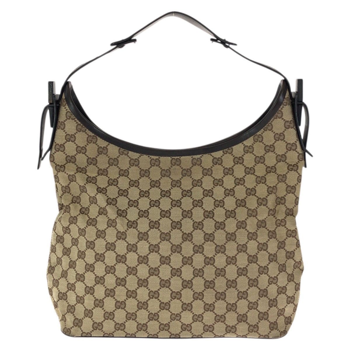 Gucci Gucci Gucci GG Canvas Leather 2way Bag Textile Shoulder Bag 106242 DUTY FREE for USA Size ONE SIZE - 1 Thumbnail