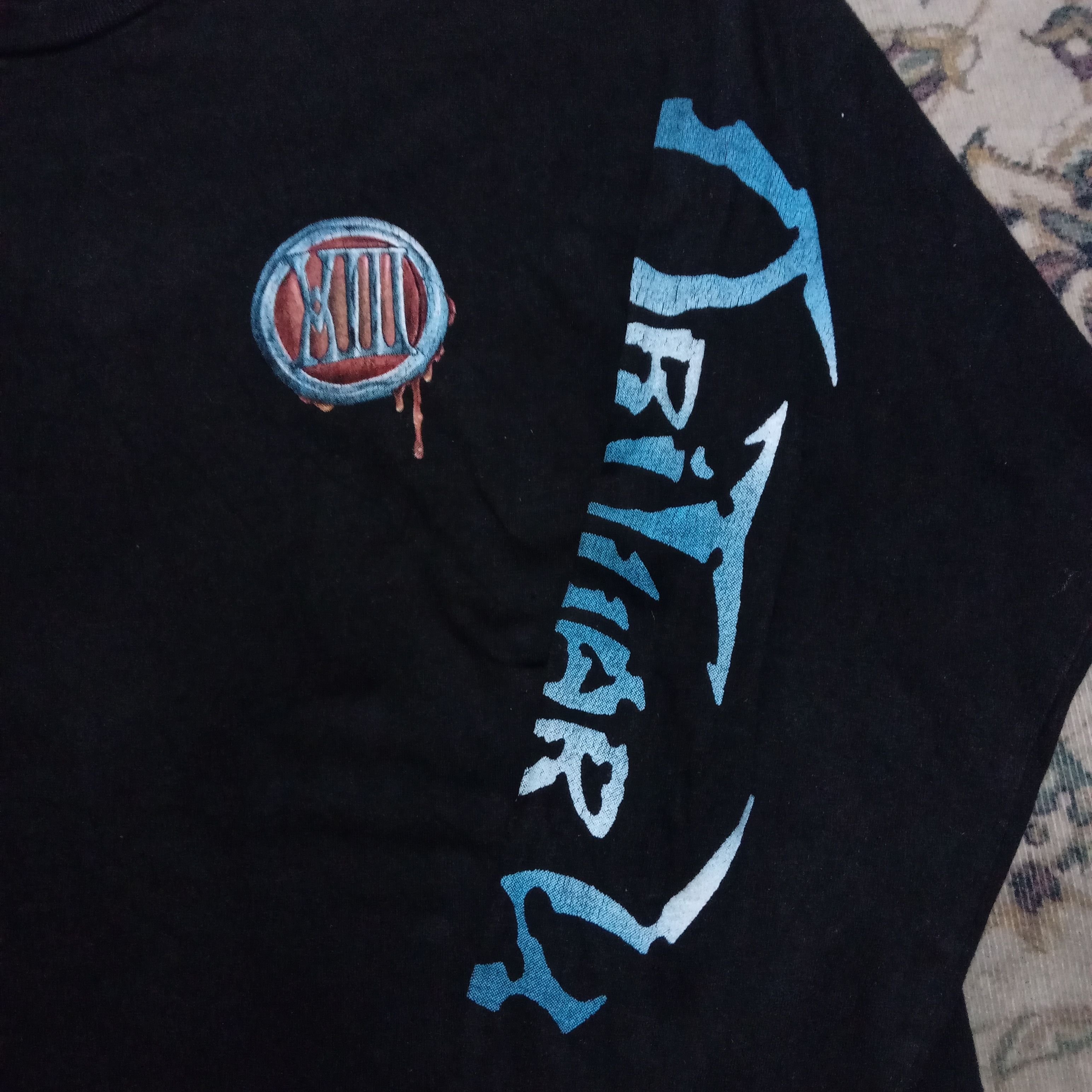 Band Tees × Vintage Rare vintage 90s bootleg Obituary Metal Tee Sodom Kreator Size US L / EU 52-54 / 3 - 5 Thumbnail