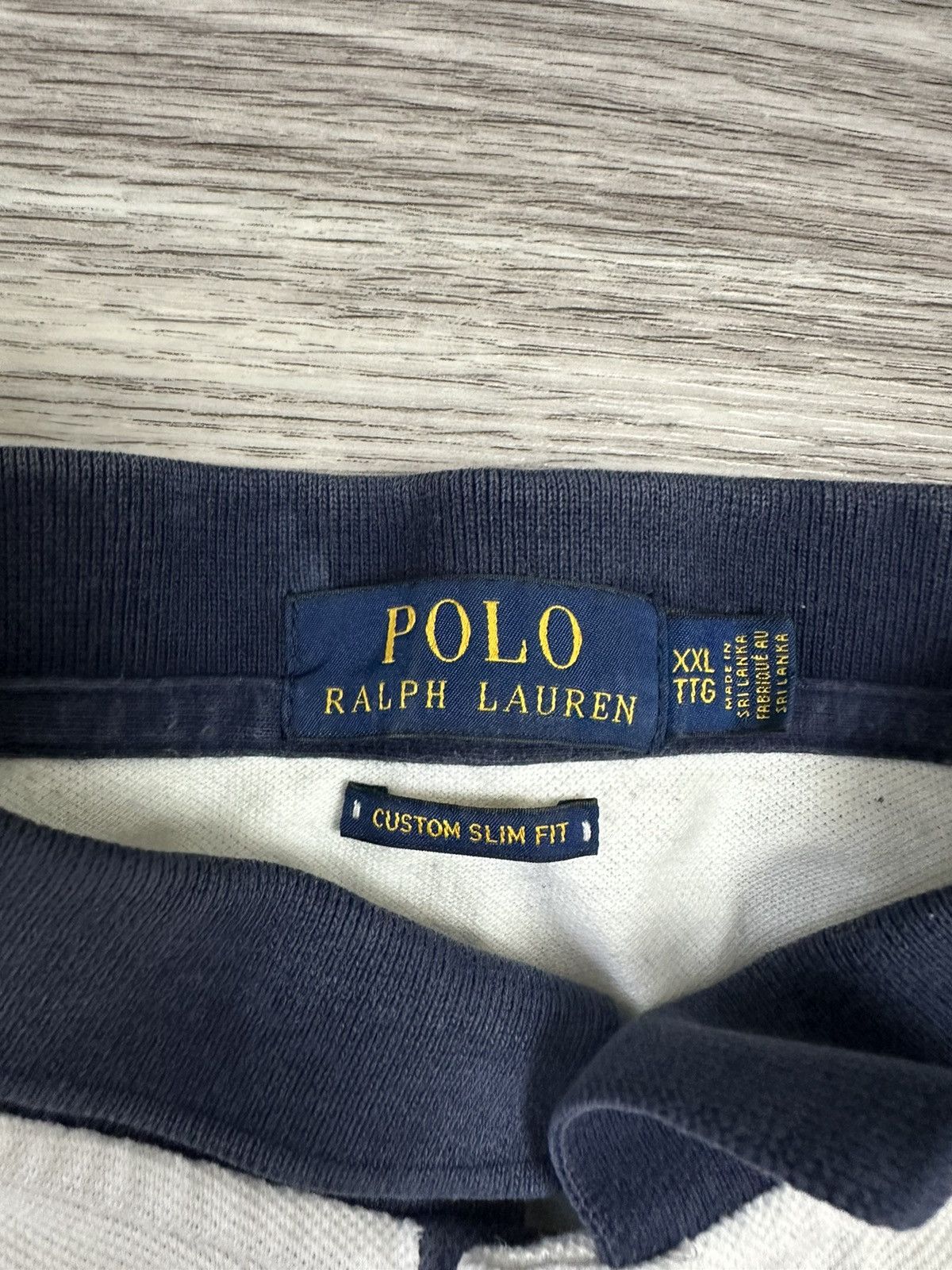 Polo Ralph Lauren Polo Ralph Lauren White Big Pony #3 Polo Shirt Hype Rare Size US XXL / EU 58 / 5 - 6 Thumbnail
