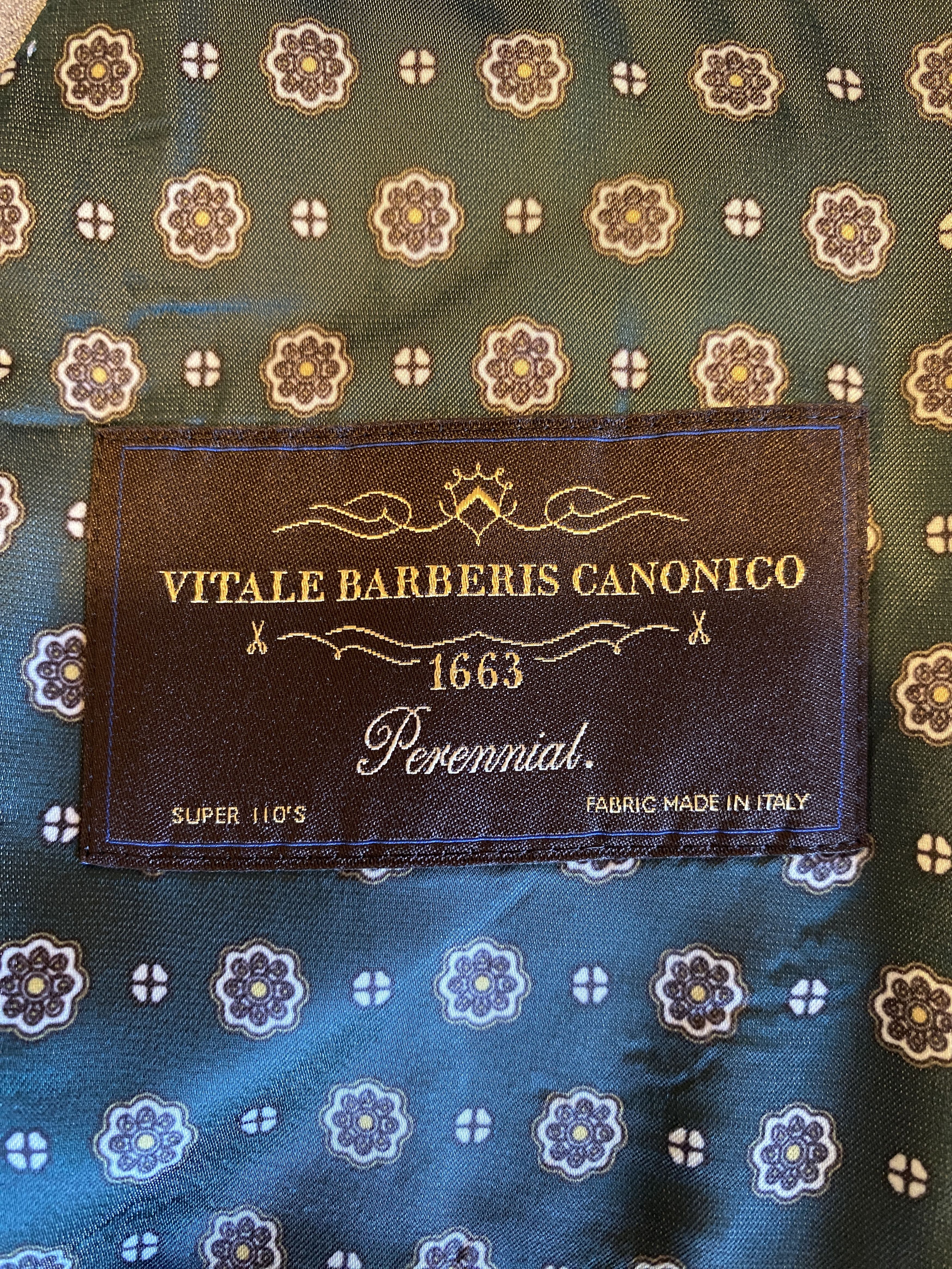 Suitsupply × Vitale Barberis Canonico Italian Suit Size 44S - 4 Thumbnail