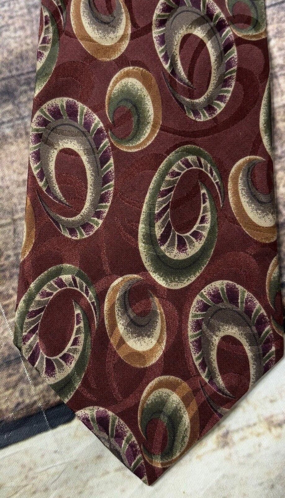 Barneys New York VTG Barneys New York Mens Silk Neck Tie Italy Made Size ONE SIZE - 4 Thumbnail