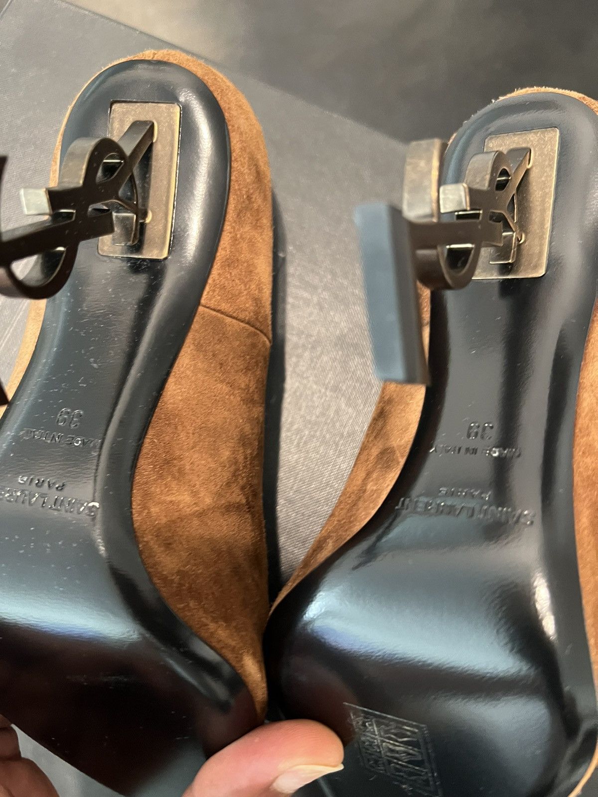 Saint Laurent Paris Saint Laurent YSL Heels Size US 9 / IT 39 - 13 Thumbnail