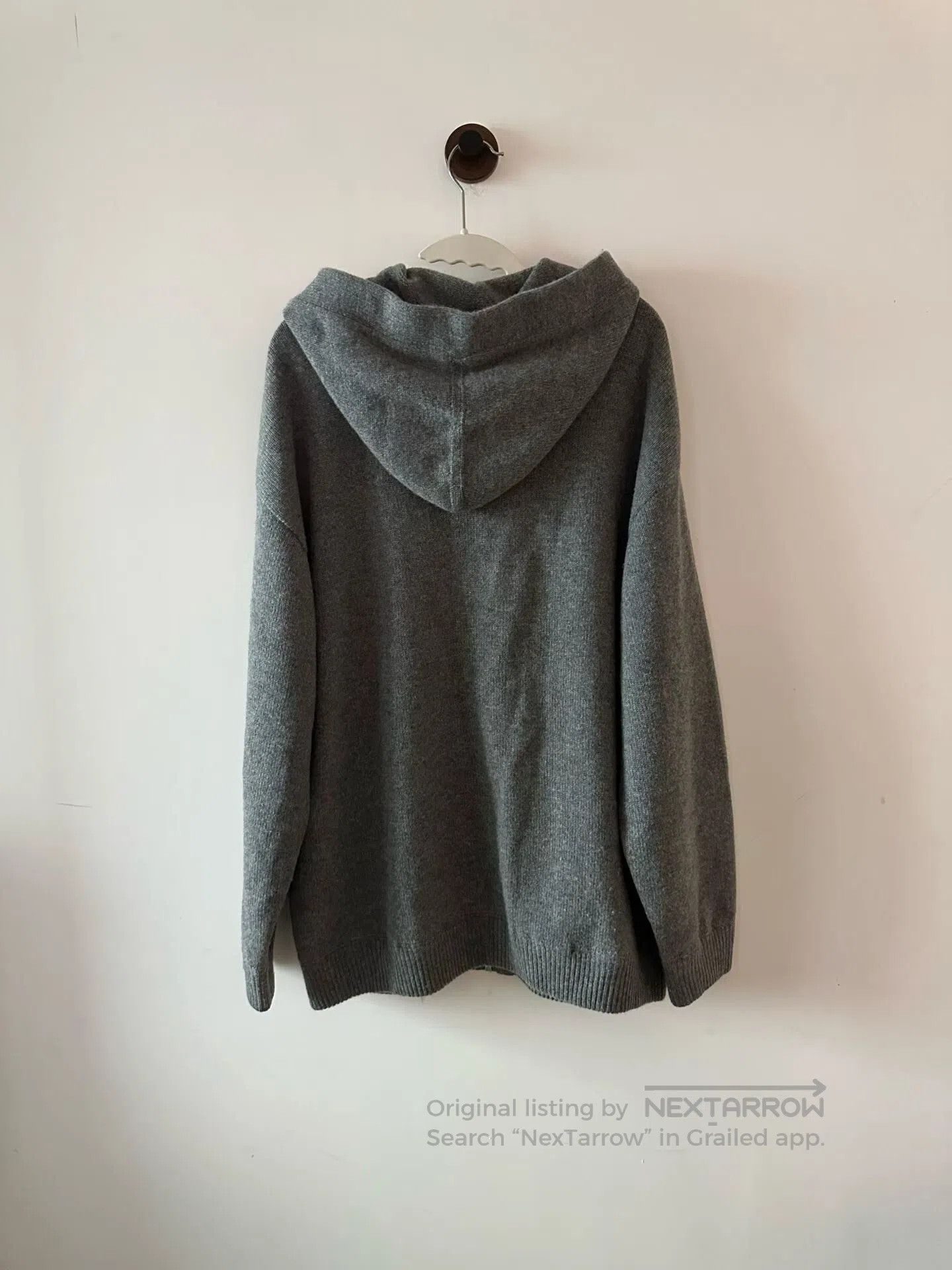 Celine CELINE Cashmere Drawstring Zip Hoodie| Size US XS / EU 42 / 0 - 2 Thumbnail