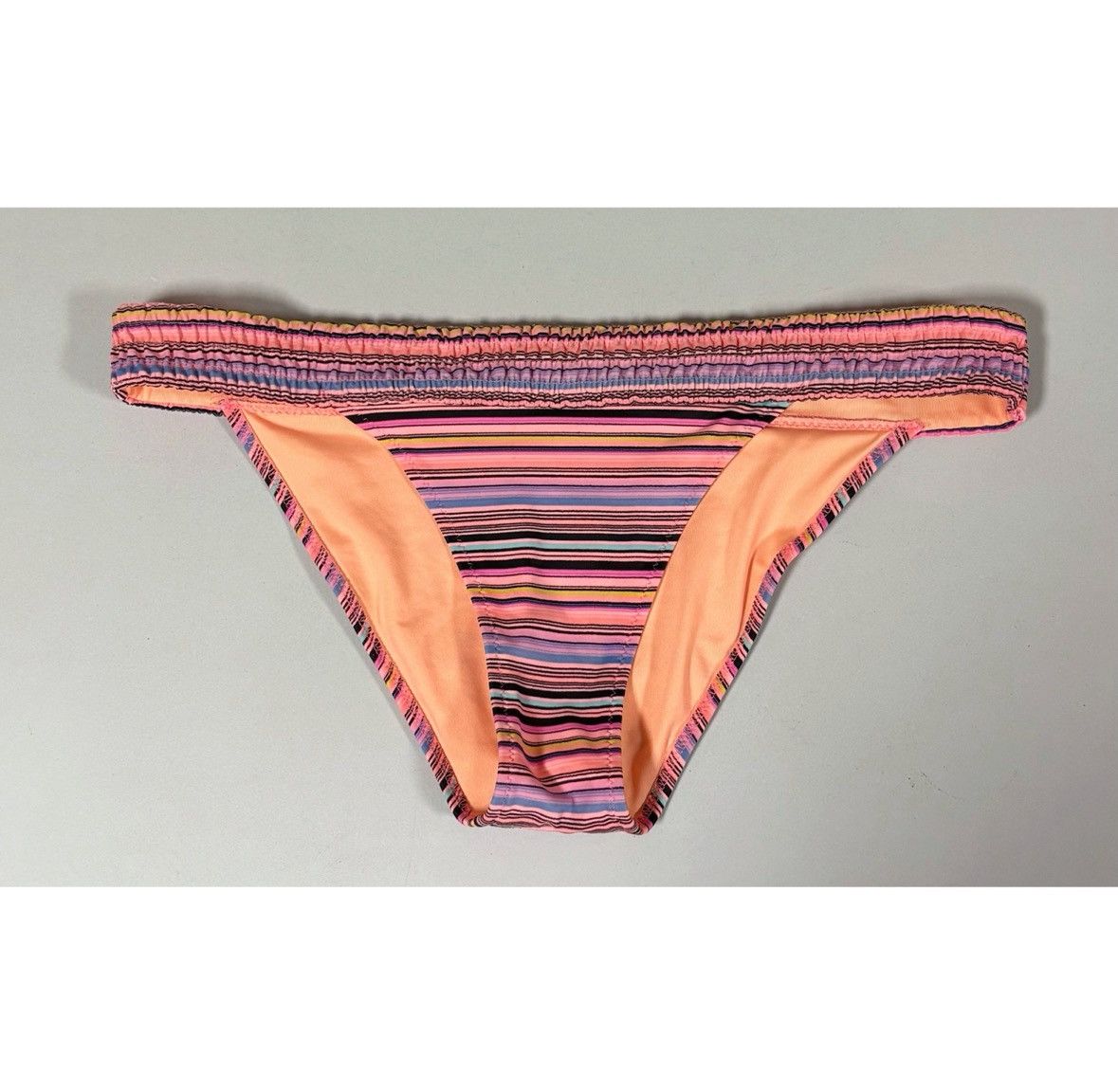 Victoria's Secret × Vintage Victoria’s Secret Striped Bikini Bottoms Bathing Suit Size M Size ONE SIZE - 1 Thumbnail
