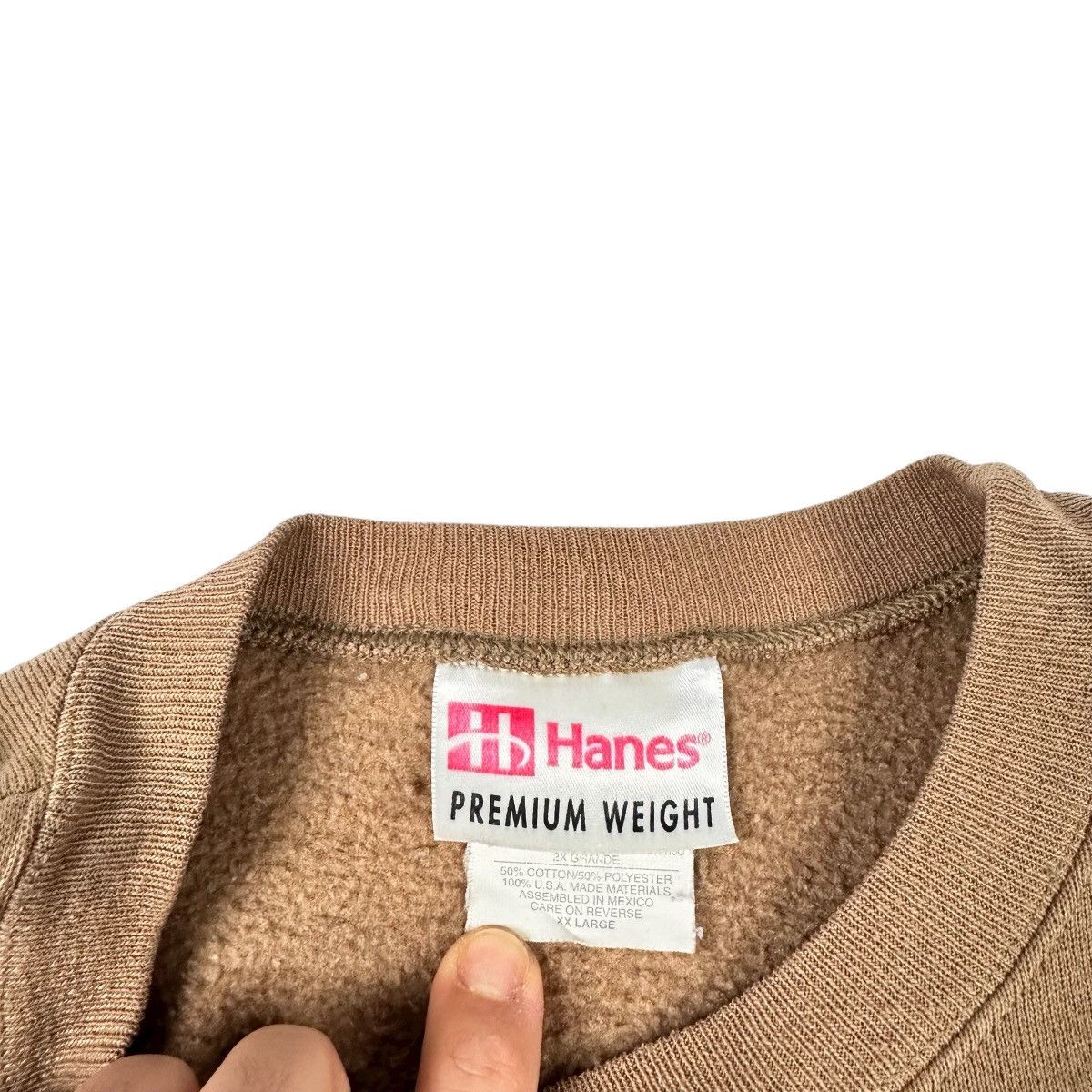 Hanes Vintage Hanes Premium Weight Sweatshirt Heavyweight Blank Size US XXL / EU 58 / 5 - 4 Thumbnail