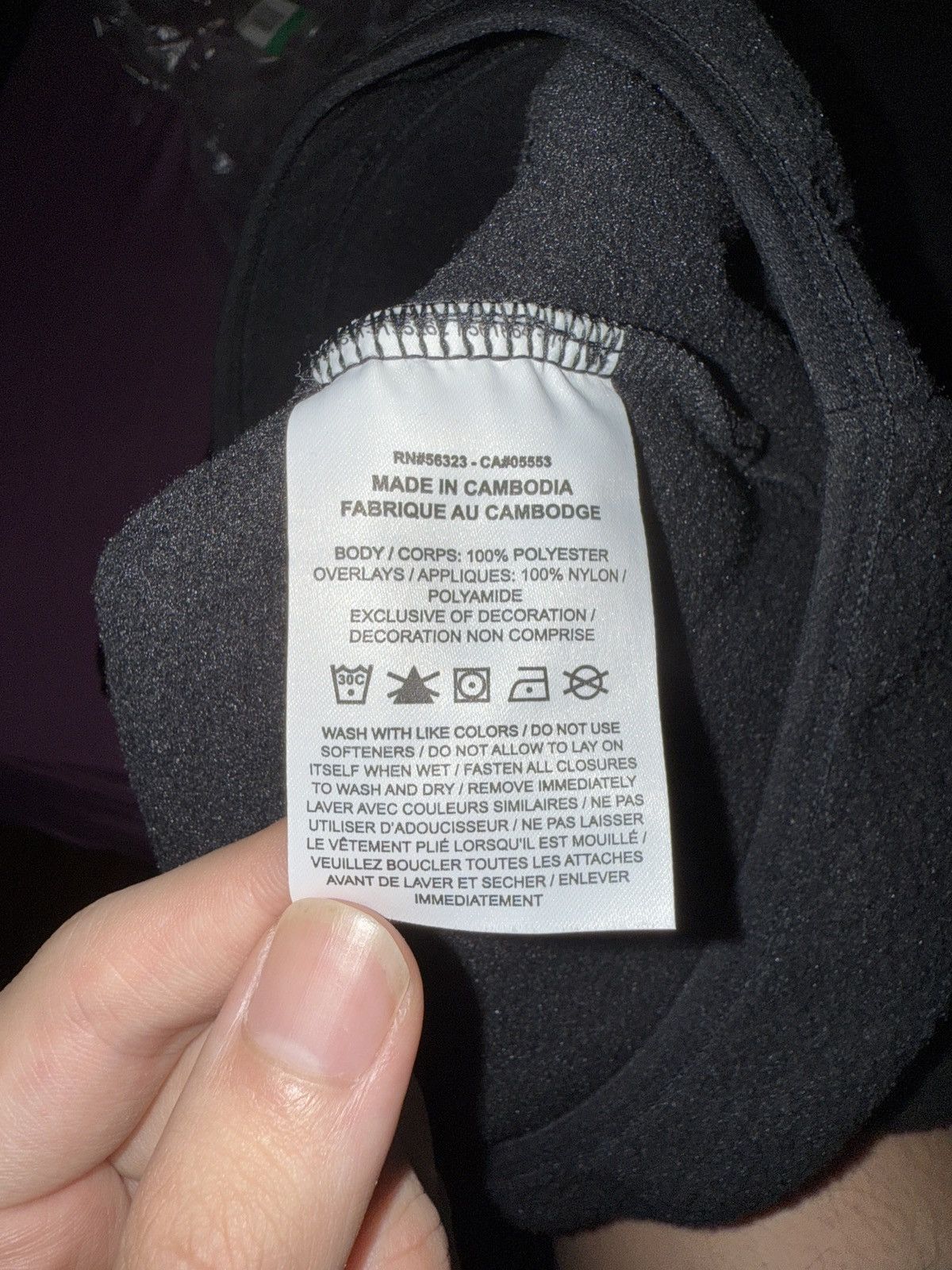 Nike ACG × Supreme [XL] Nike ACG X Supreme Ninja Fleece Size US XL / EU 56 / 4 - 7 Thumbnail