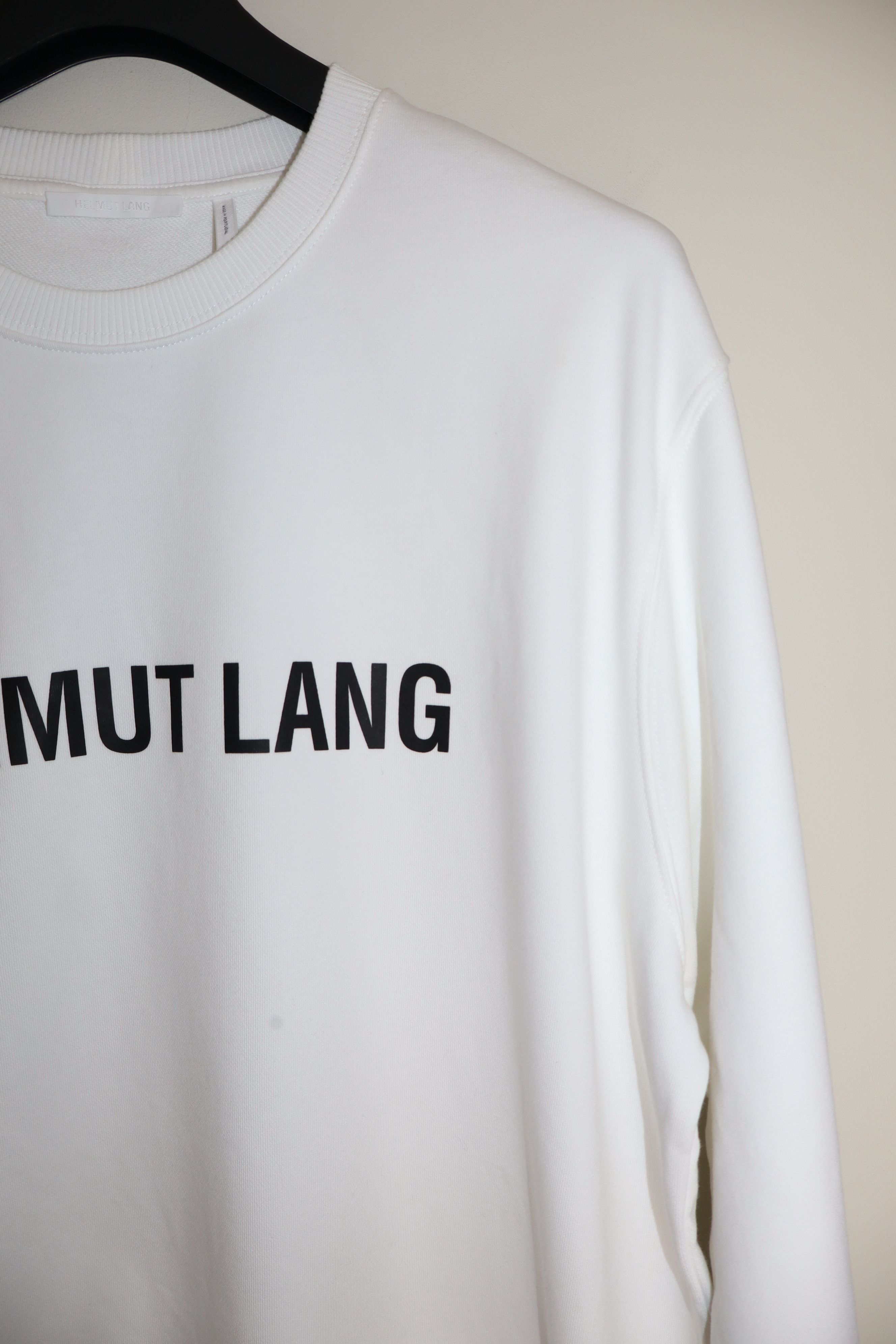 Helmut Lang Core logo sweatshirt Size US XL / EU 56 / 4 - 2 Thumbnail