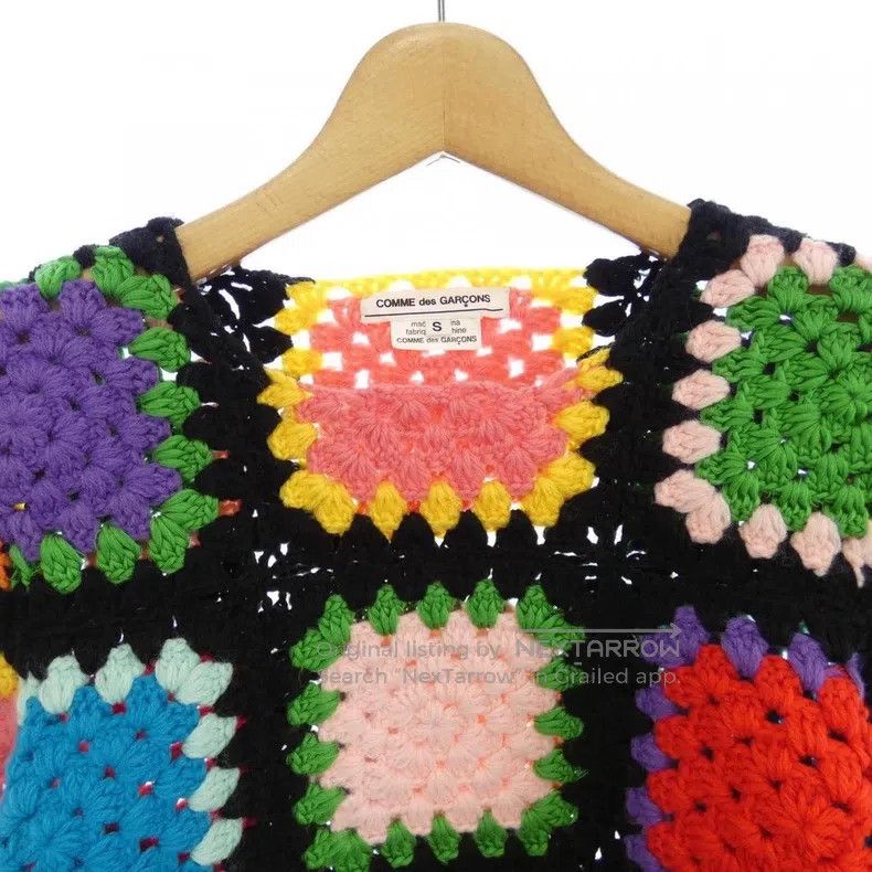Comme des Garcons Comme Des Garcons Patchwork Knit Sweater Size S / US 4 / IT 40 - 3 Thumbnail
