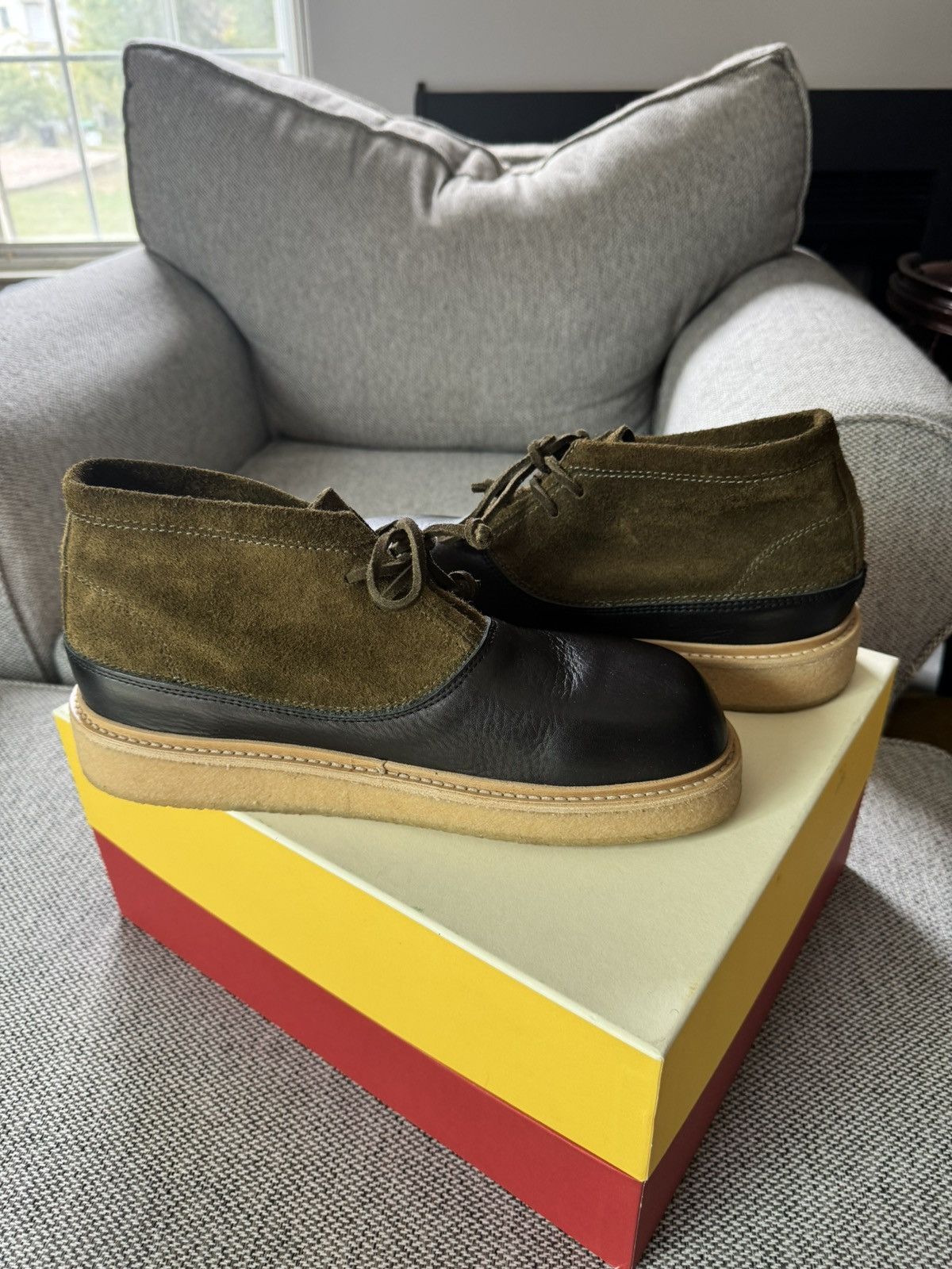 Marni Marni Desert Creep Sole Boots Sz 43 Size US 10 / EU 43 - 6 Thumbnail