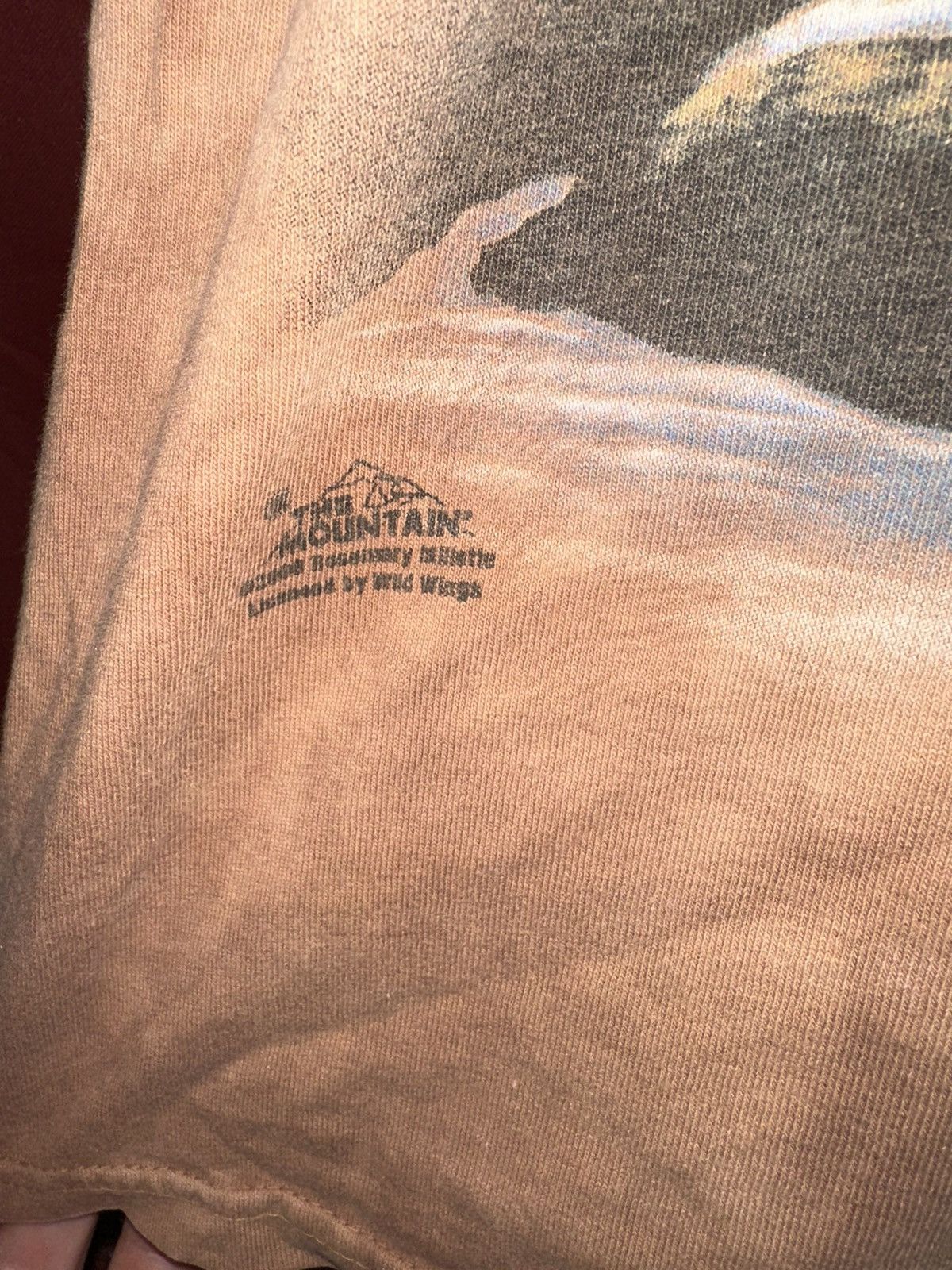 The Mountain × Vintage Vintage The Mountain Wolf Shirt Y2K Tie Dye Animal Tee Grail Size US XL / EU 56 / 4 - 3 Thumbnail
