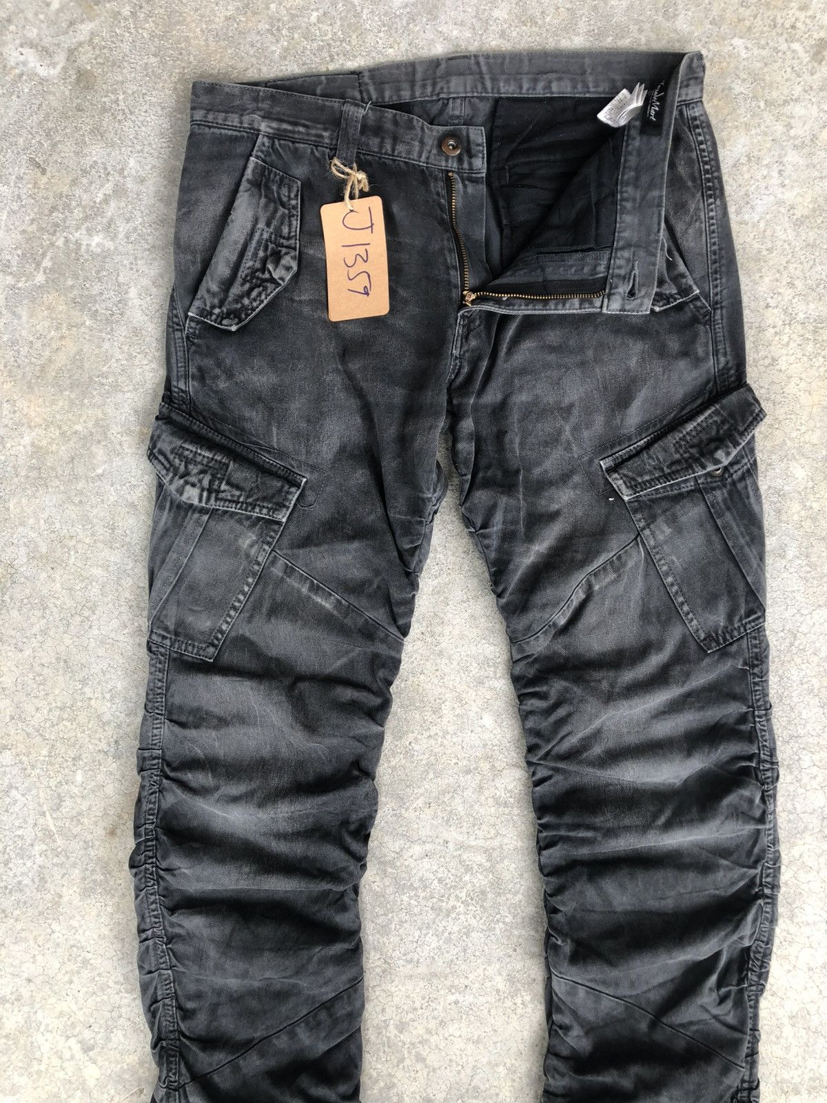 Tornado Mart Tornado Mart Cargo Pants Distressed Size US 31 - 3 Thumbnail