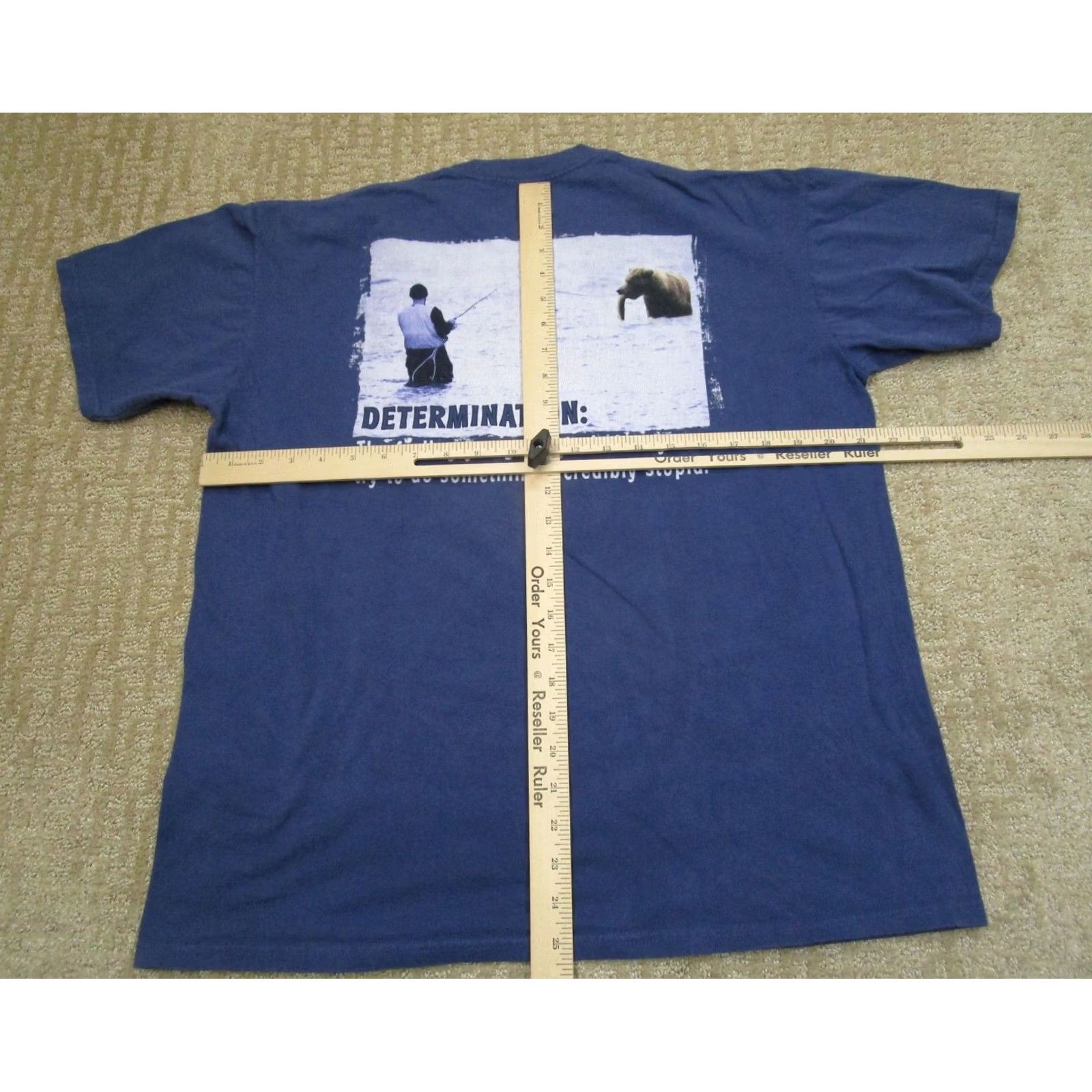 The Mountain The Mountain Shirt Men Large Blue Short Sleeve Cotton Graphic Print Logo T-Shirt For Outdoor Quotes Shirt Mens Size US L / EU 52-54 / 3 - 5 Thumbnail