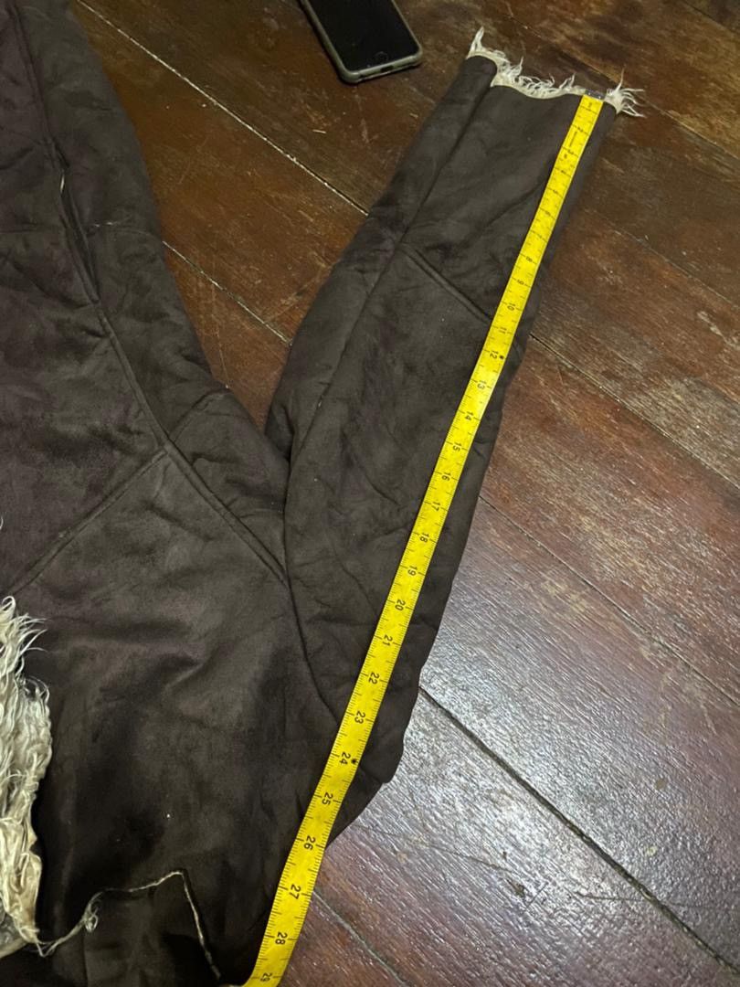 Designer × Morgan Homme Morgan homme sherpa suede trench coat Size US M / EU 48-50 / 2 - 16 Thumbnail