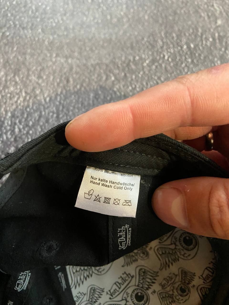 Von Dutch Von Dutch black cap Size ONE SIZE - 7 Thumbnail