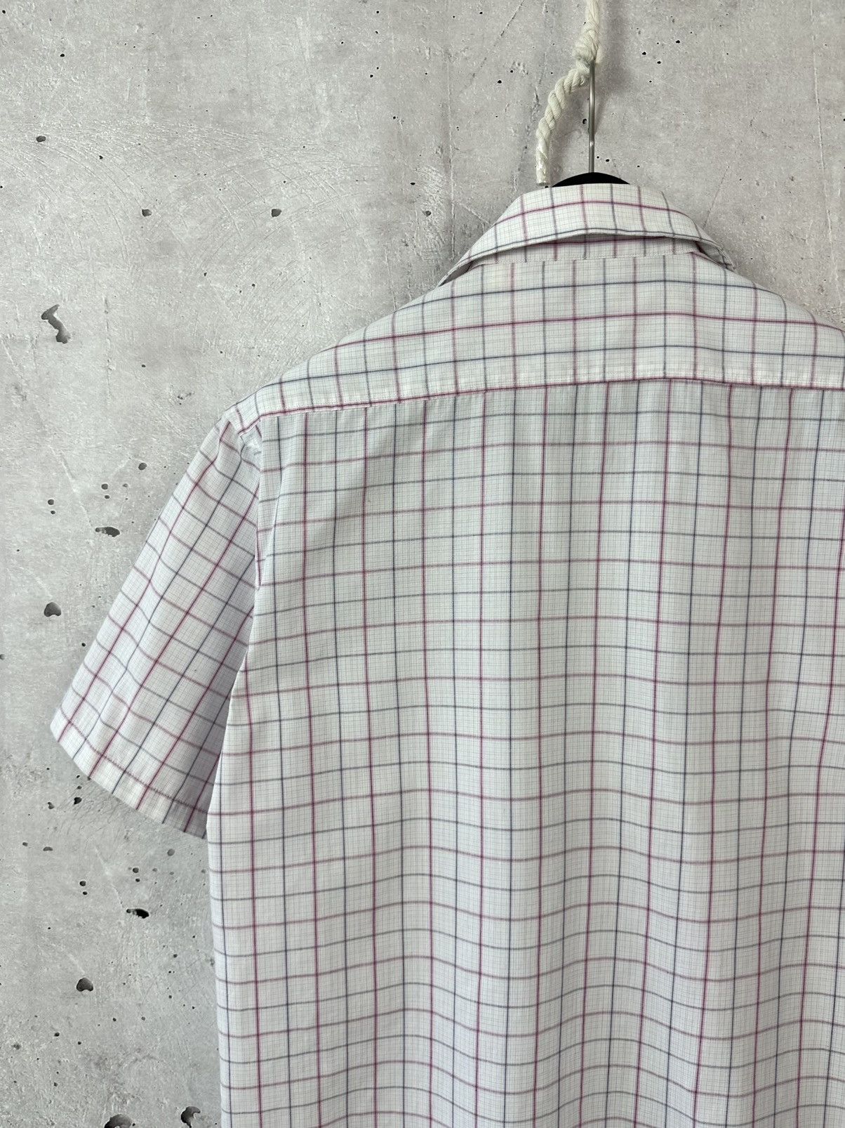 Yves Saint Laurent YSL Vintage YvesSaintLaurent Check Short Sleeve Shirt Size US L / EU 52-54 / 3 - 8 Thumbnail