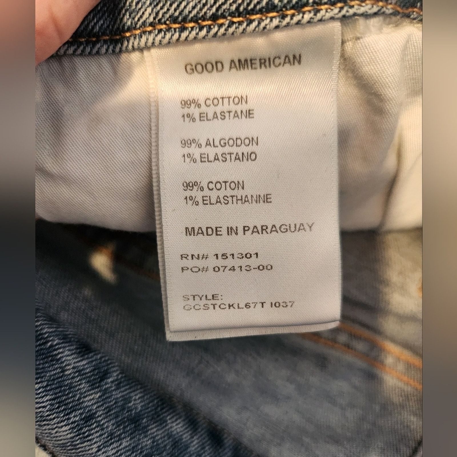 Good American Good American Good Curve Straight Leg Jeans 16 Size 38" / US 16 / IT 52 - 7 Thumbnail