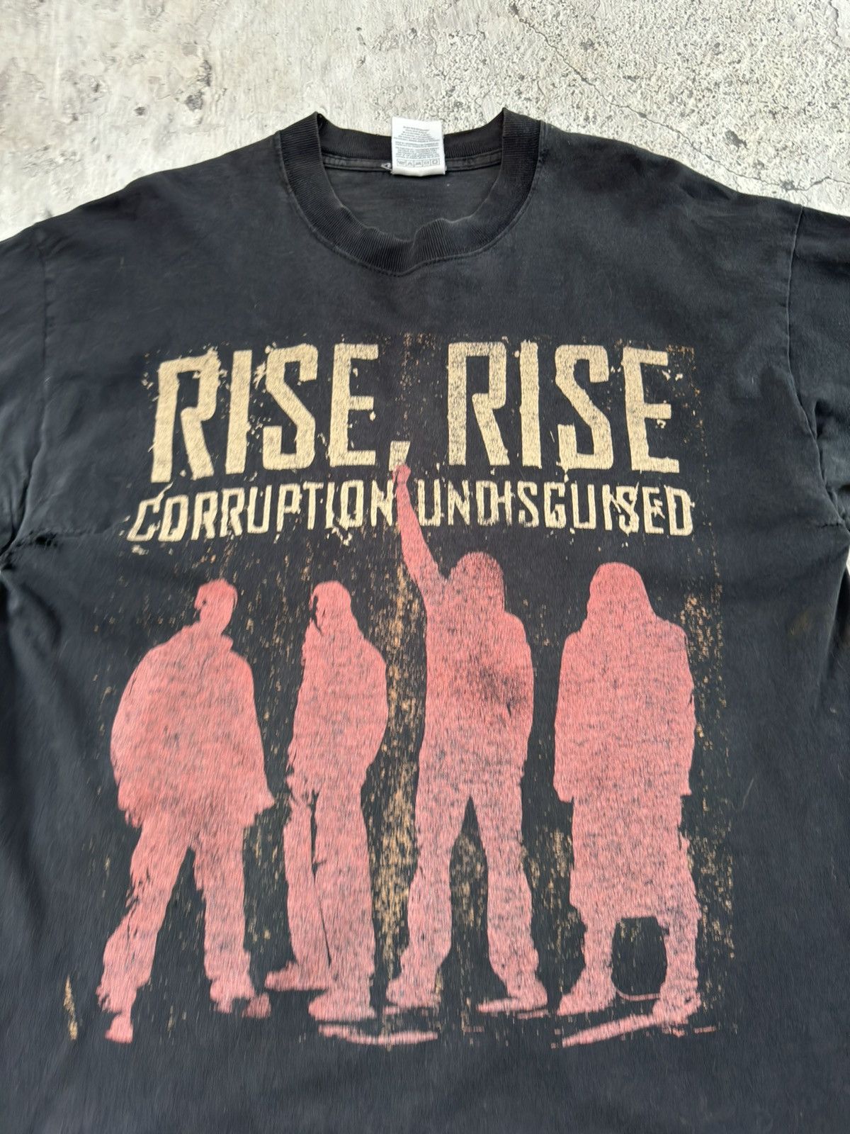Band Tees Vintage 99 RATM Rise Rise Sepulnation Socialist Band Tee Size US L / EU 52-54 / 3 - 6 Thumbnail