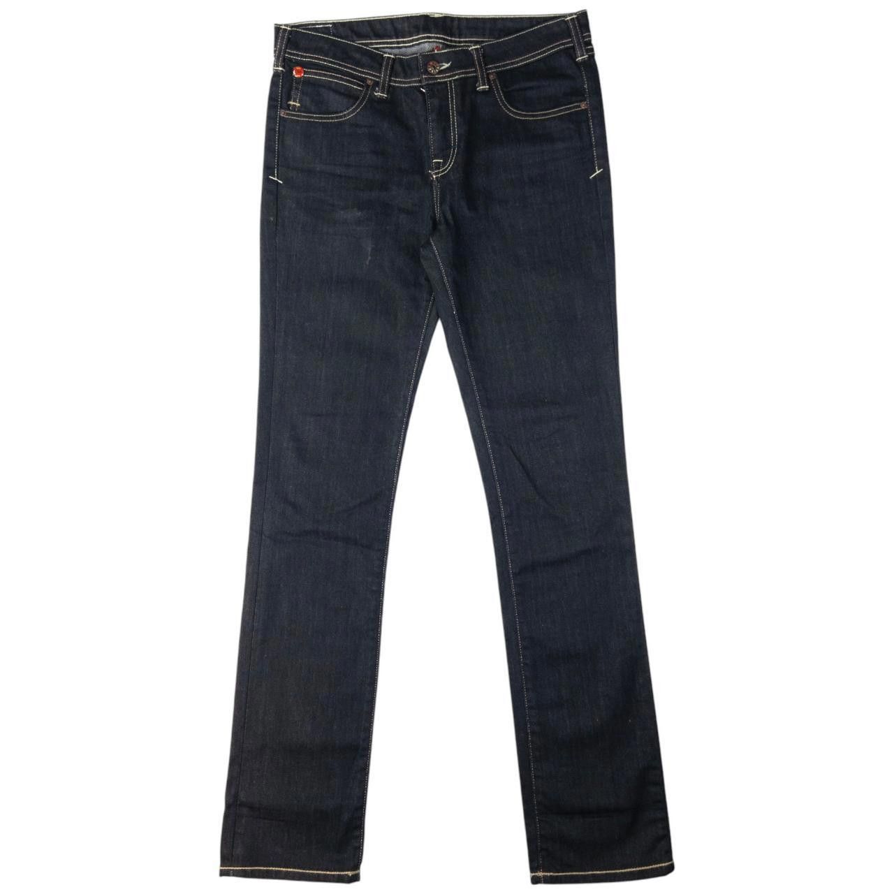 Puma Vintage Puma X Evisu Double Gull Denim Jeans Size W32 Size 40" / US 18 - 3 Thumbnail