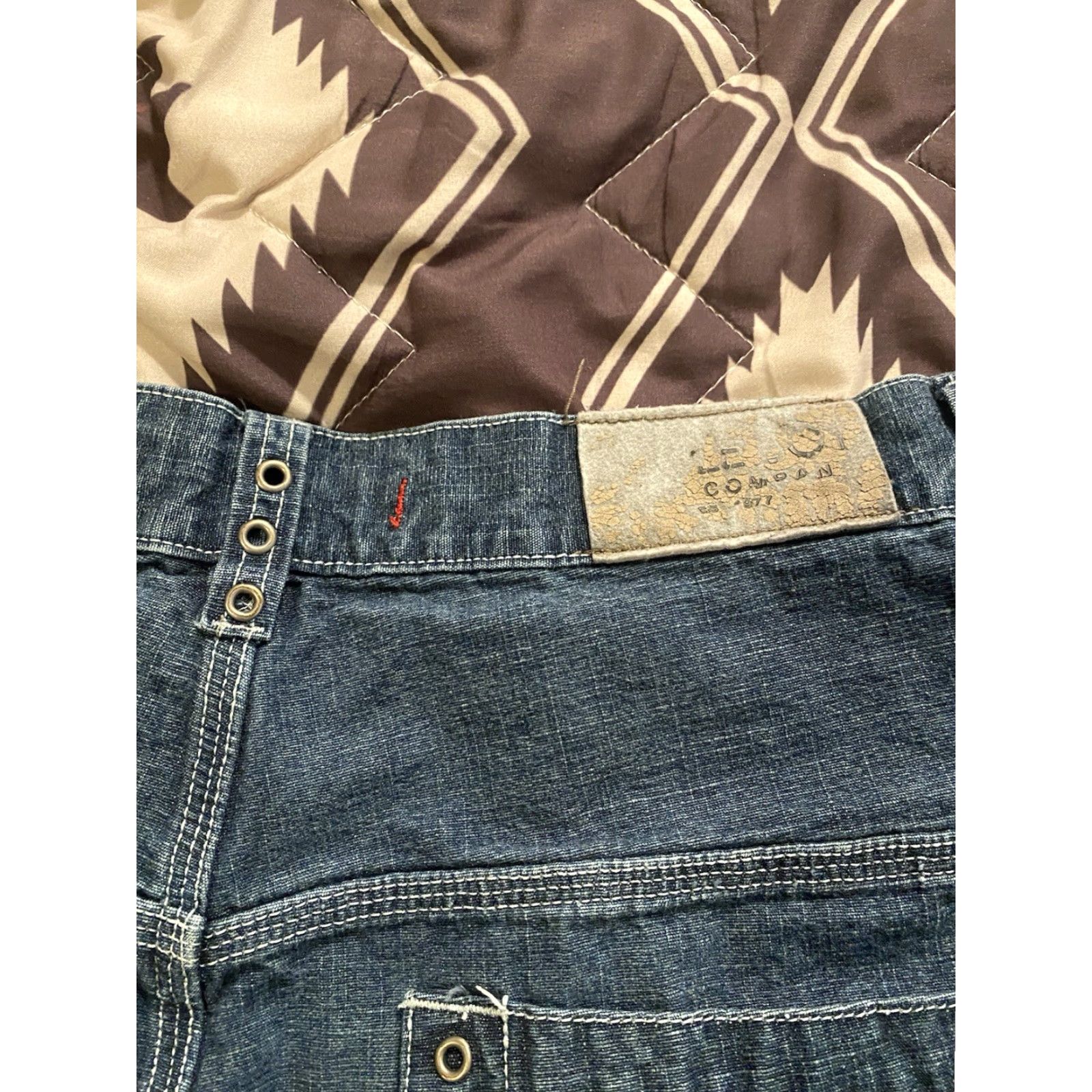 Bugle Boy VINTAGE Bugle Boy 77 Denim Short Baggy Streetwear JNCO style Men’s 34 Size US 34 / EU 50 - 3 Thumbnail