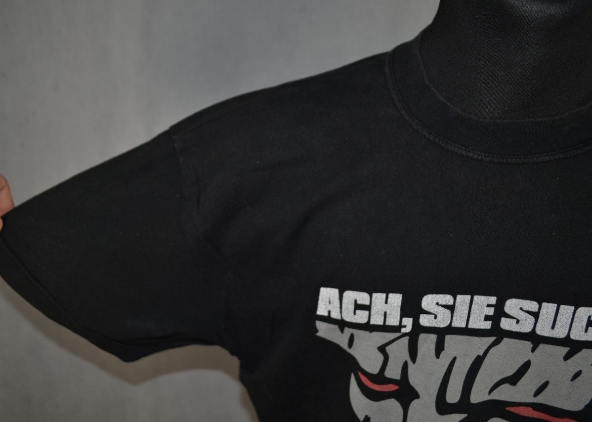 Band Tees × Vintage Böhse Onkelz - Ach, sie suchen StreitBohse XL Size US XL / EU 56 / 4 - 4 Thumbnail