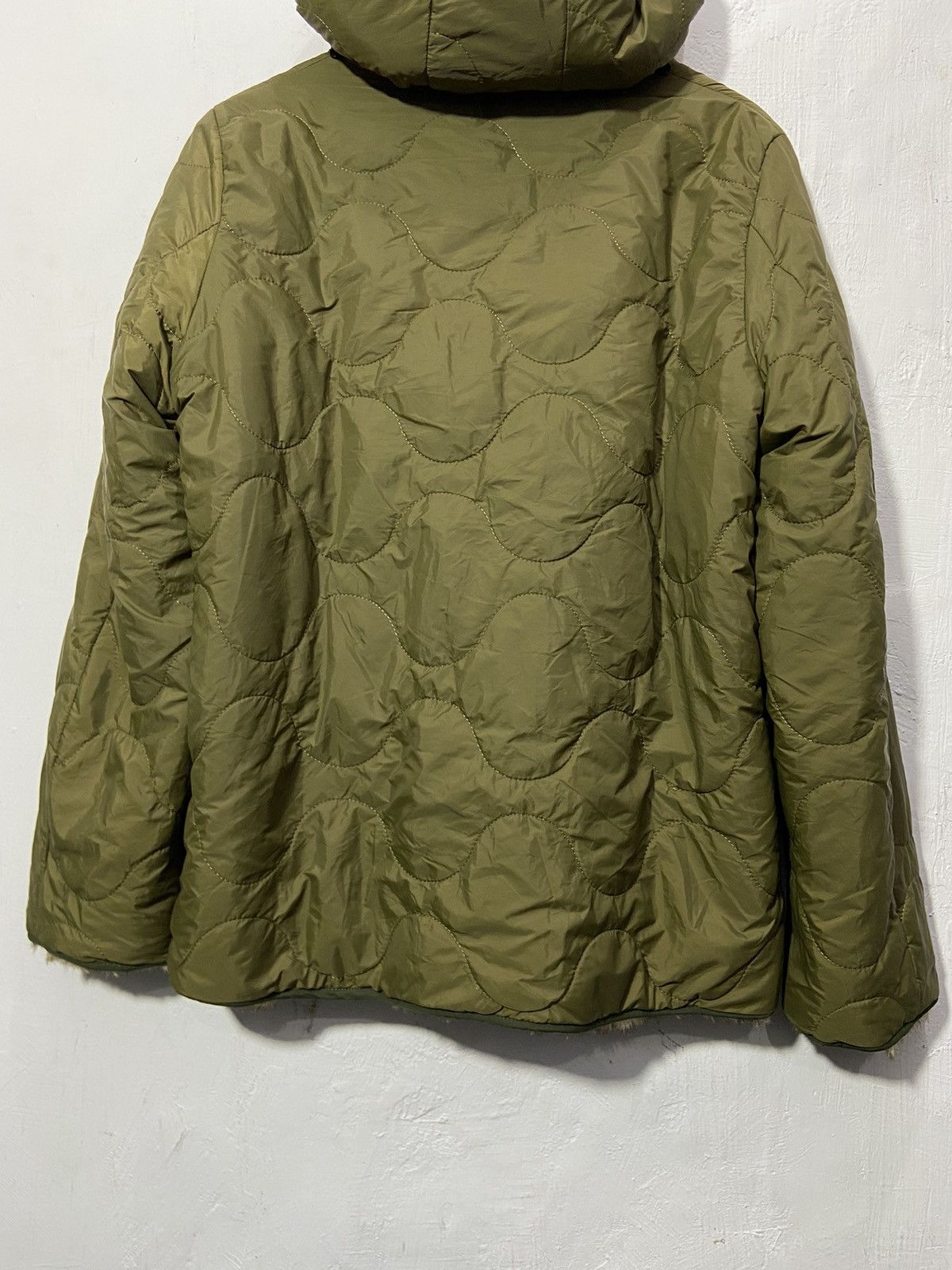 Zadig & Voltaire Zadig & Voltaire Green Fur Down Jacket Nylon Size US M / EU 48-50 / 2 - 16 Thumbnail