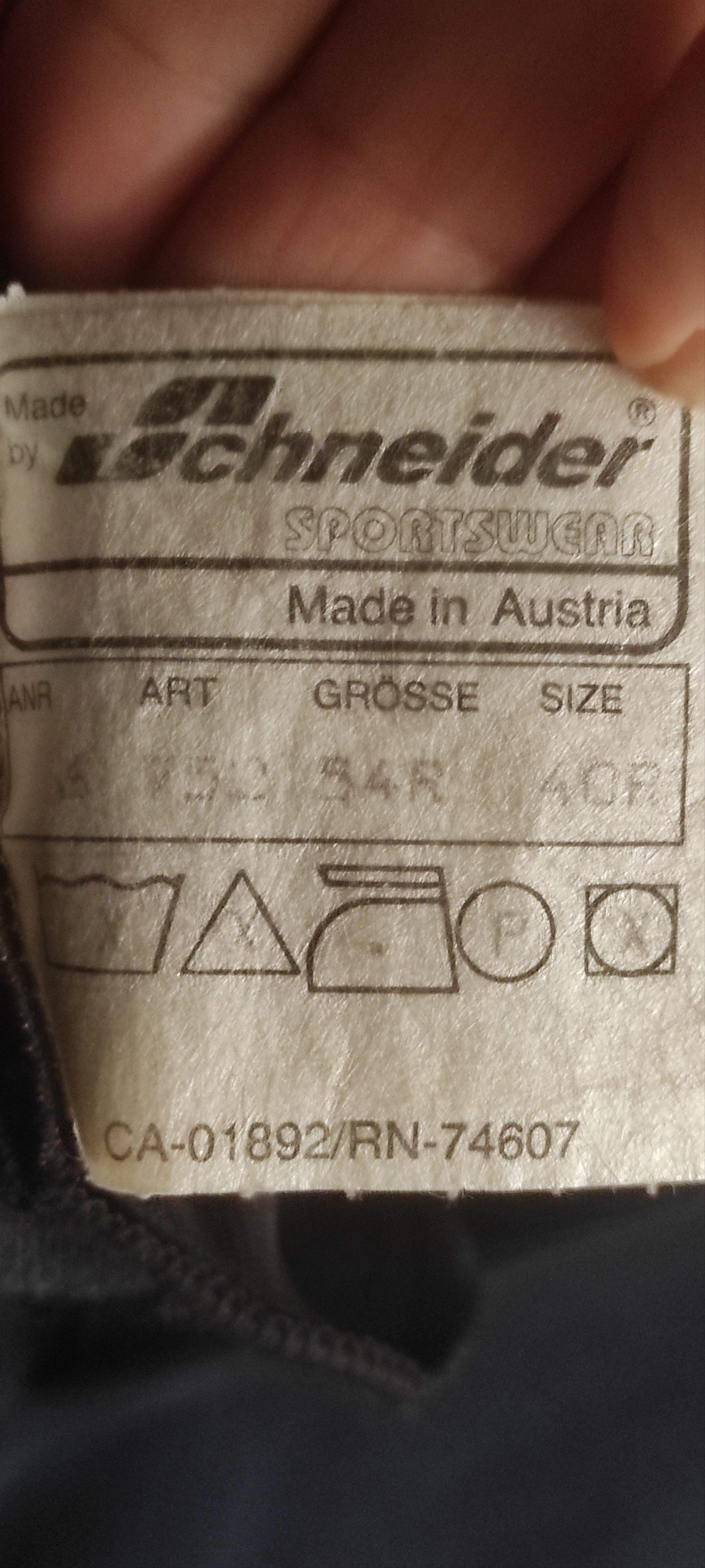 Schneiders VTG Schneider Austria Hoses Overall Racing Snow Ski Pants Size 28" / US 6 / IT 42 - 15 Thumbnail