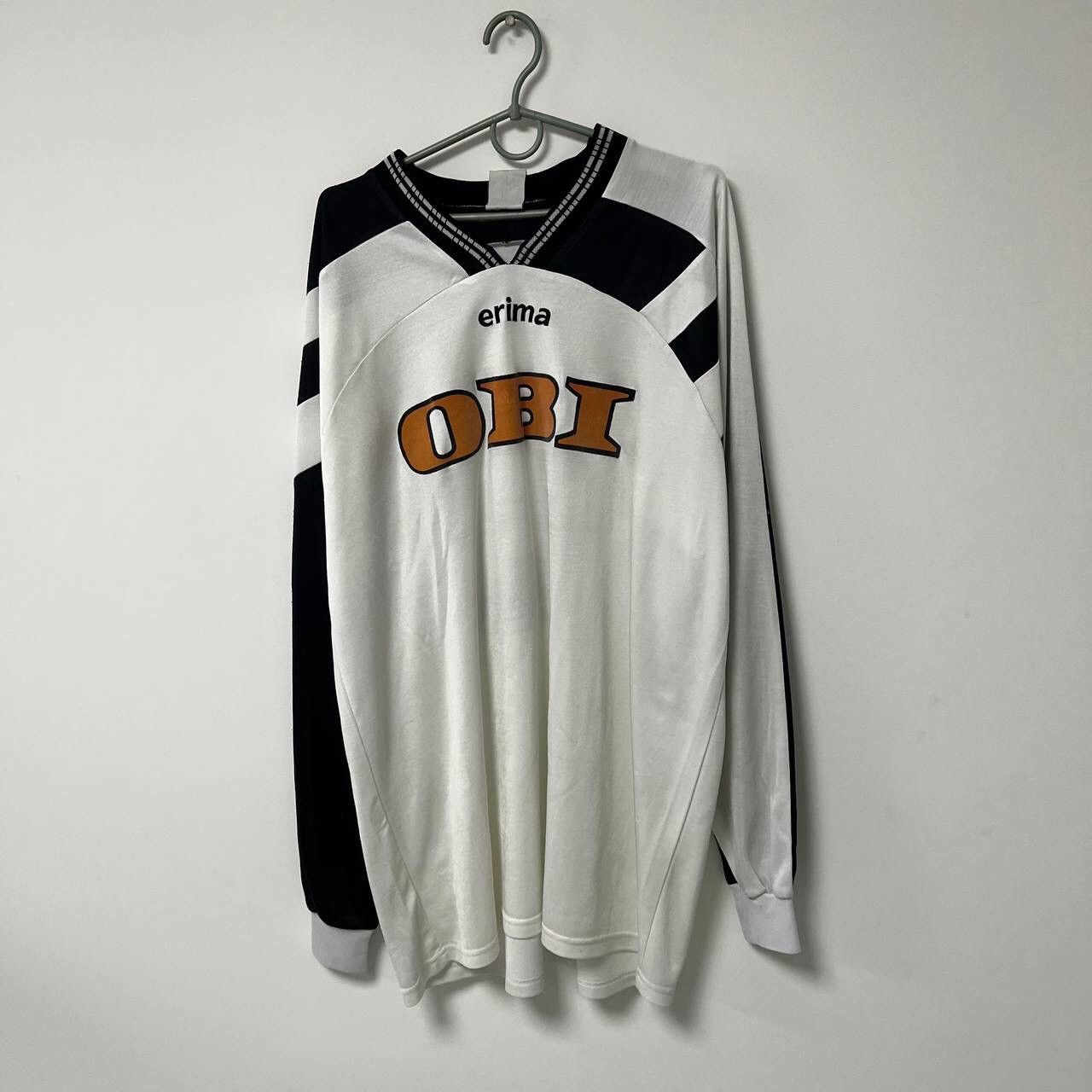 Erima Vintage Erima Soccer Football Longsleeve Jersey OBI #13 Sv Size US XL / EU 56 / 4 - 22 Thumbnail