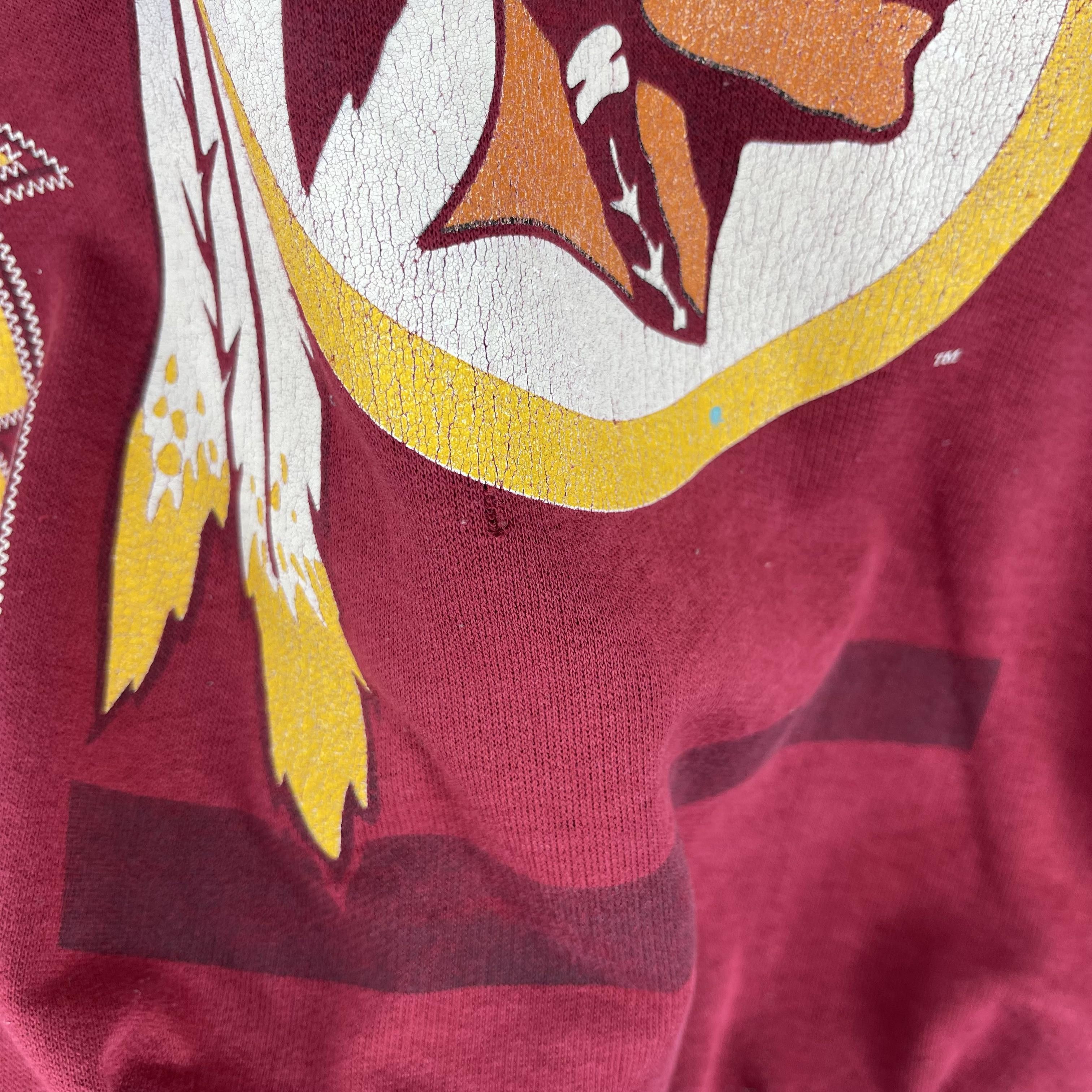 NFL Vintage 90s WASHINGTON COMMANDERS Nfl Sweatshirt Size US M / EU 48-50 / 2 - 6 Thumbnail