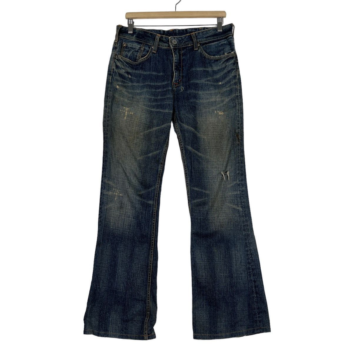 Japanese Brand 🔥 FLARE DENIM CRAFT Size US 32 / EU 48 - 2 Thumbnail