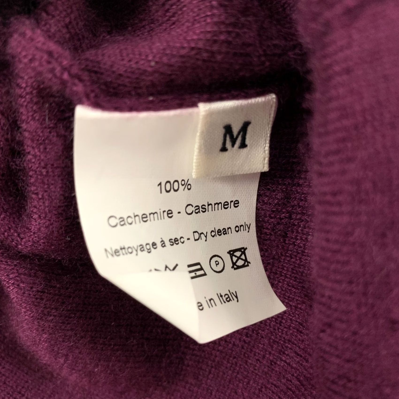 Lanvin LANVIN Purple Cashmere Cardigan Set 3/4 Sleeves M Women Cardigan Set Knitted Italy Size M / US 6-8 / IT 42-44 - 8 Thumbnail