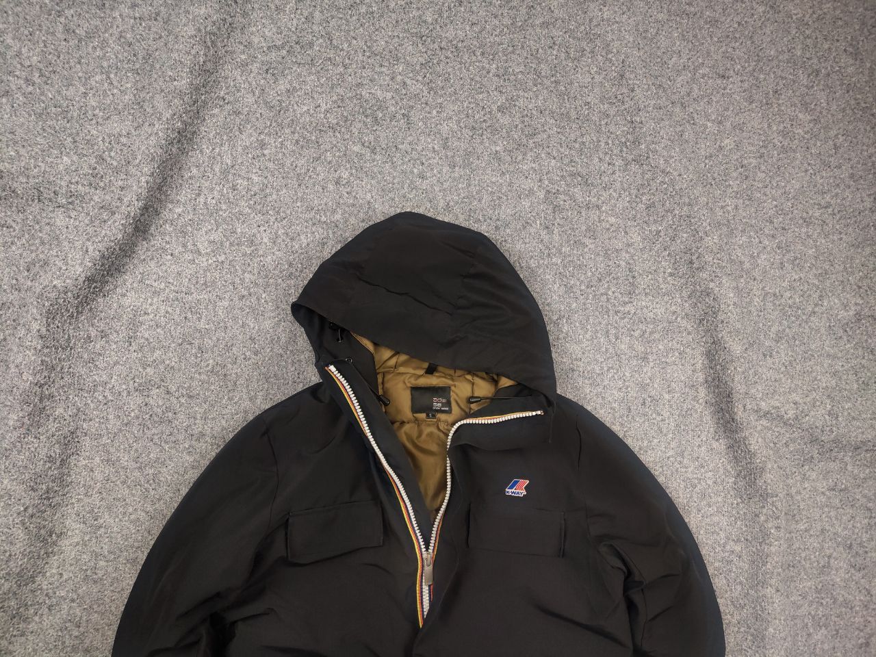 K-Way K-Way Jonas Thermo Heavy Zip Puffer Winter hooded Jacket Size US S / EU 44-46 / 1 - 1 Thumbnail