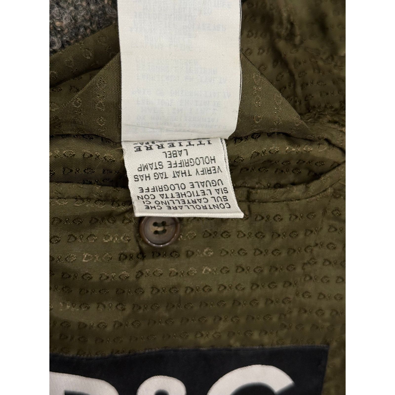 Dolce & Gabbana 2000s Dolce & Gabbana hybrid wool jacket Size US M / EU 48-50 / 2 - 9 Thumbnail