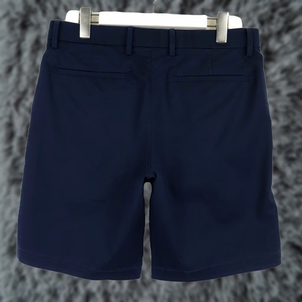 Banana Republic Banana Republic Men's Core Temp Short Shorts Classic Chino Zip Fly W32 Blue Size US 32 / EU 48 - 1 Thumbnail