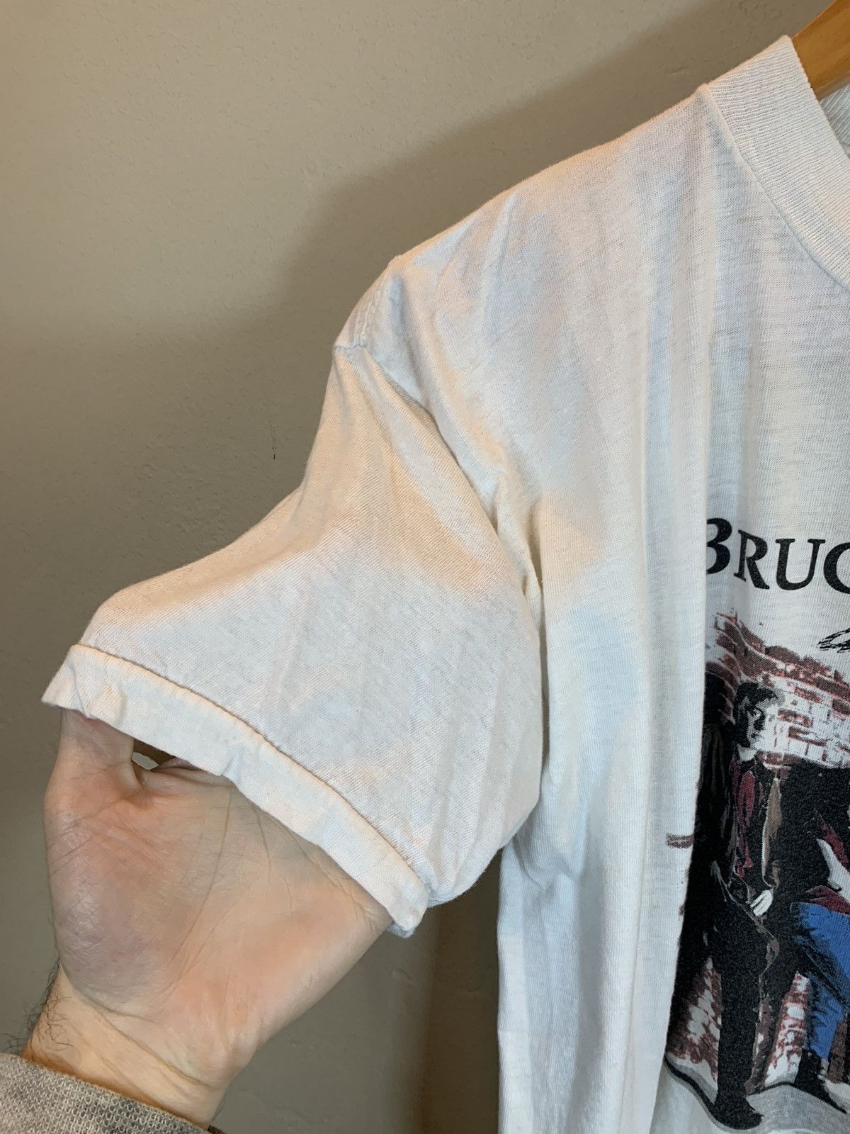 Band Tees RARE* Vintage 80’s Bruce Hornsby Way It Is Tour Shirt Virgin Size US XL / EU 56 / 4 - 5 Thumbnail