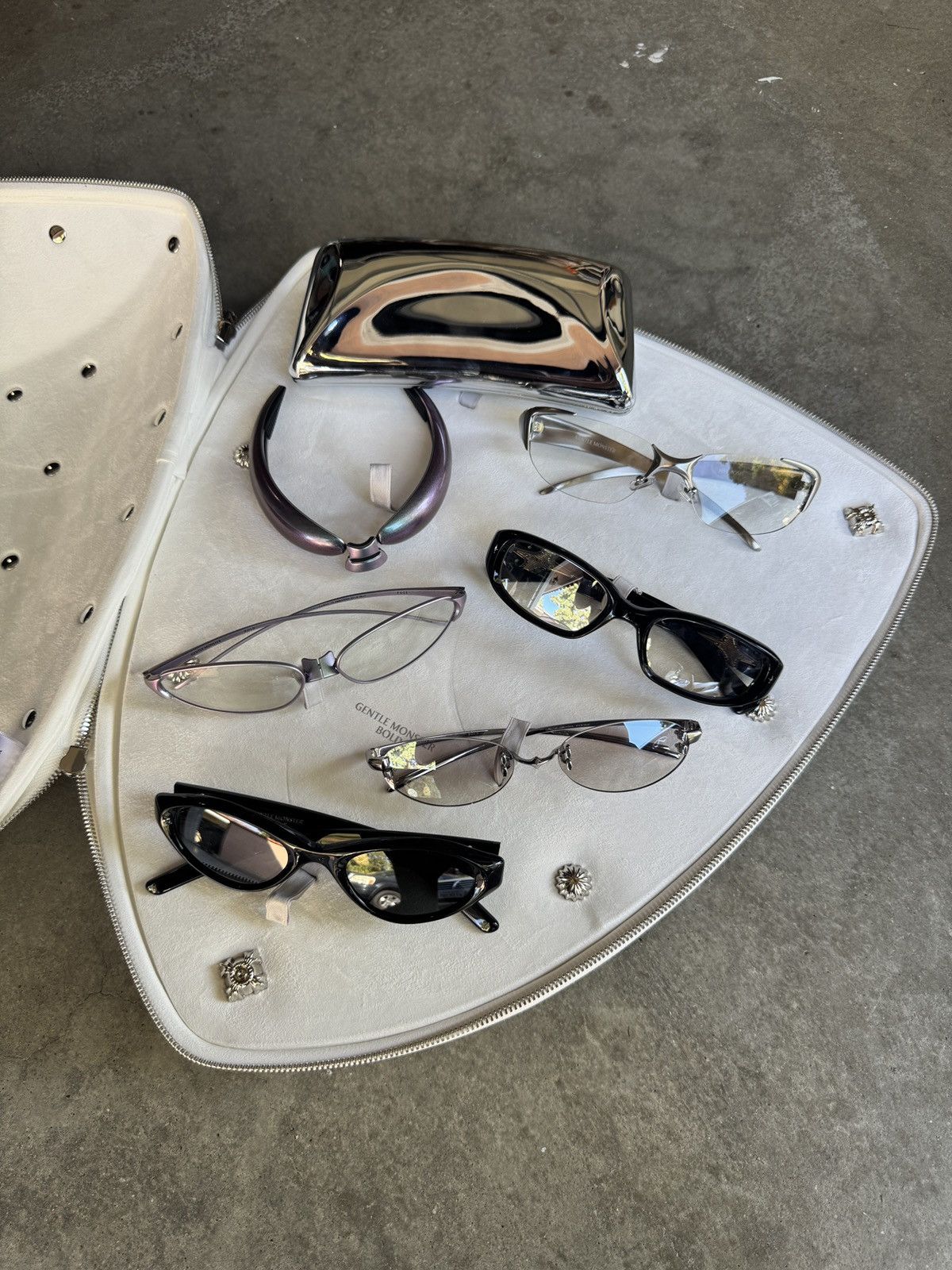 GENTLE MONSTER 「Jennie - Glitter 02」 Gentle Monster x Jennie Jentle Salon Glitter Sunglasses