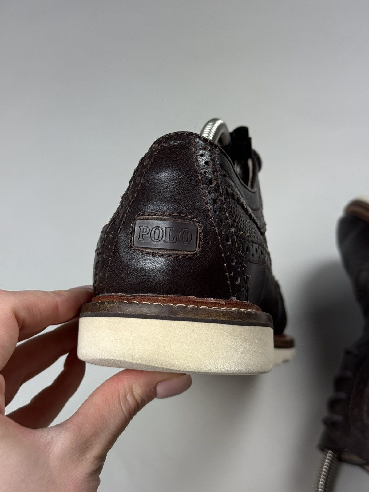 Polo Ralph Lauren Polo Ralph Lauren Men’s Oxford Leather Formal Shoes Size US 10 / EU 43 - 18 Thumbnail