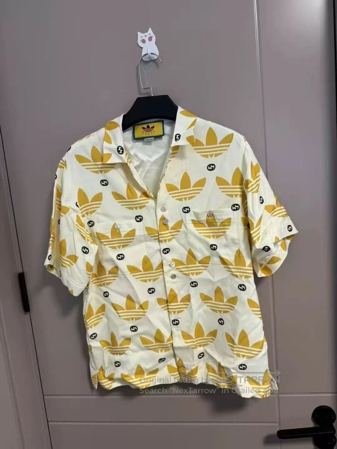 Gucci Gucci x adidas Yellow Logo Short. Size US S / EU 44-46 / 1 - 1 Thumbnail