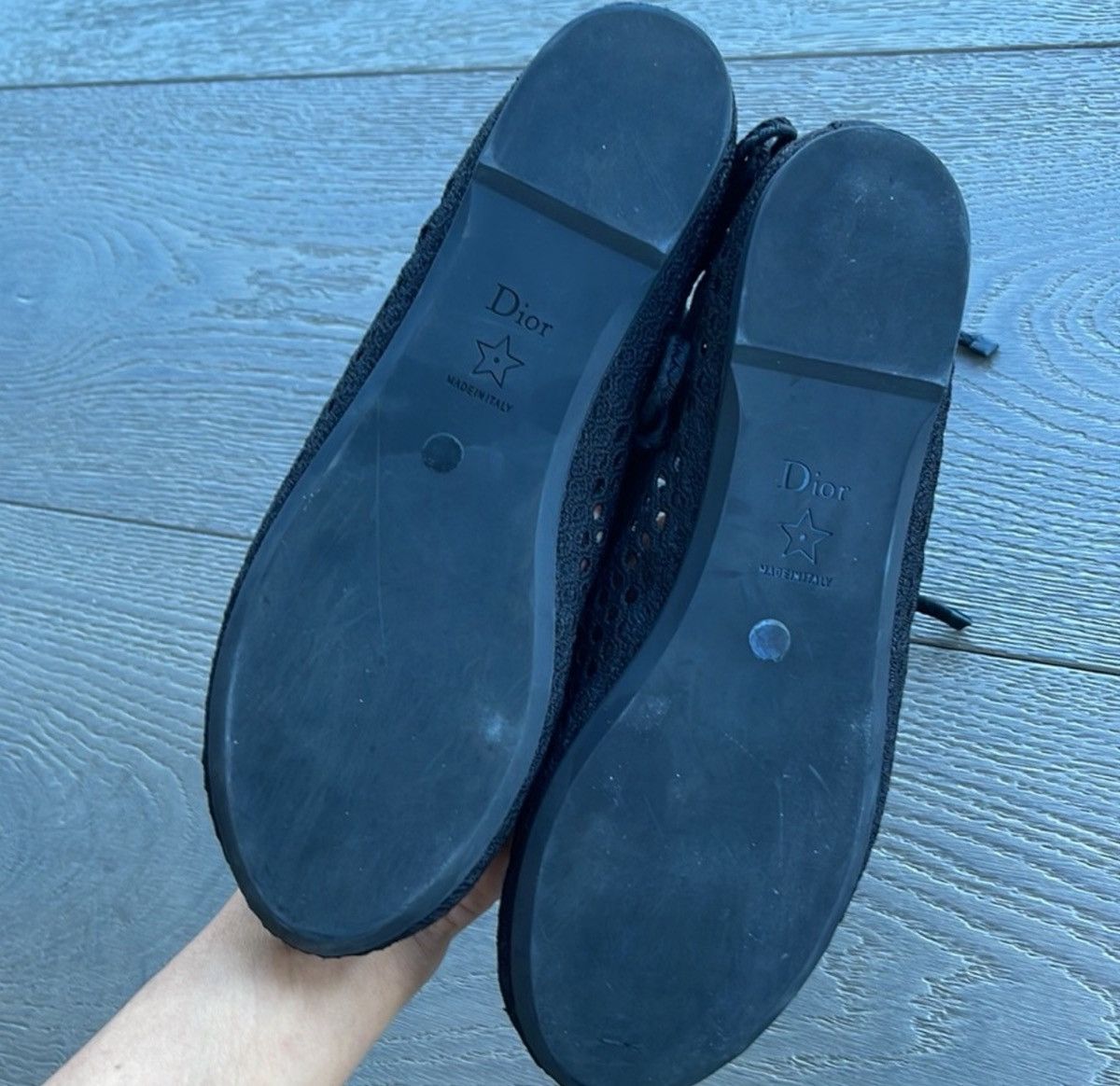 Dior Christian Dior Poeme Mesh Ballerina Flat, 38 Size US 8 / IT 38 - 3 Thumbnail