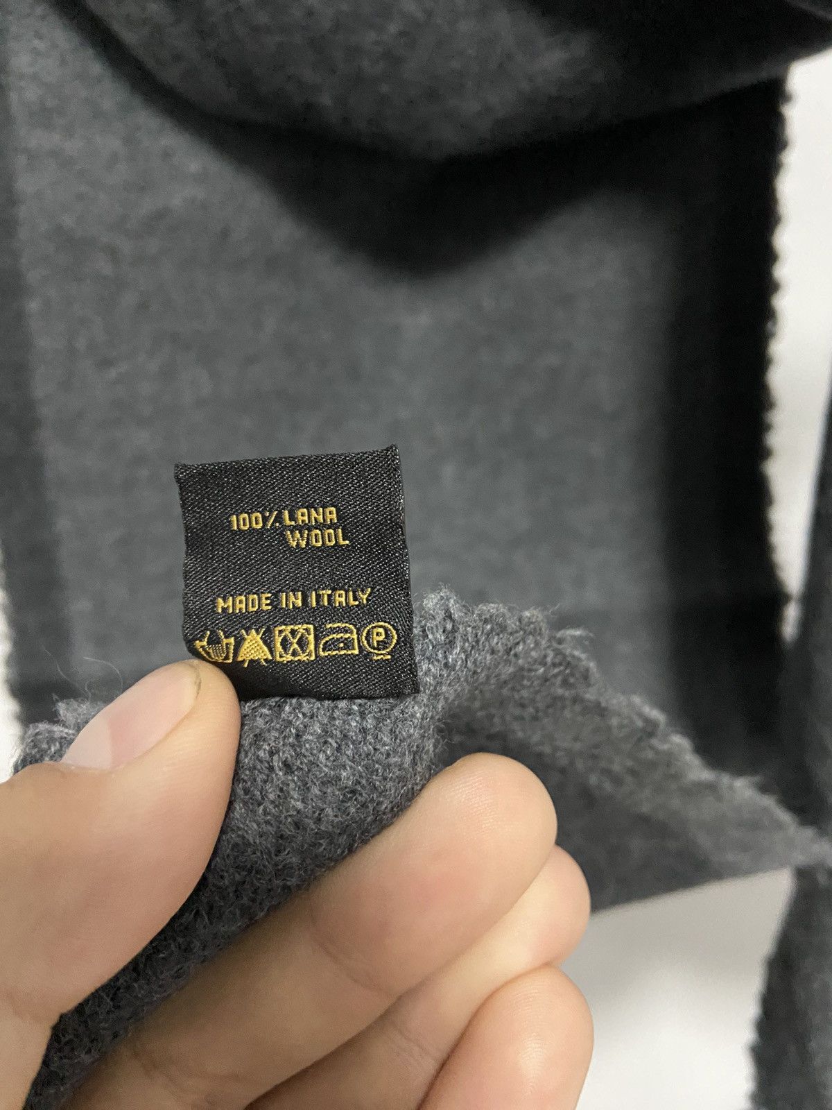 Bvlgari × Vintage Bvlgari scarf vintage wool logo Size ONE SIZE - 6 Thumbnail