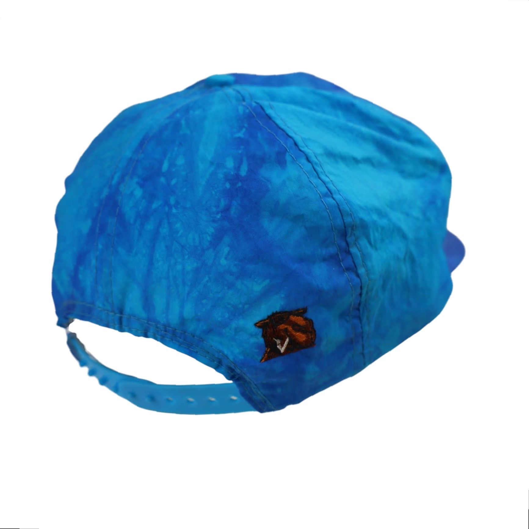 Camel VINTAGE Camel Cigarettes Smooth Character Snapback Hat Men OS Blue Trucker Hat Size ONE SIZE - 4 Thumbnail