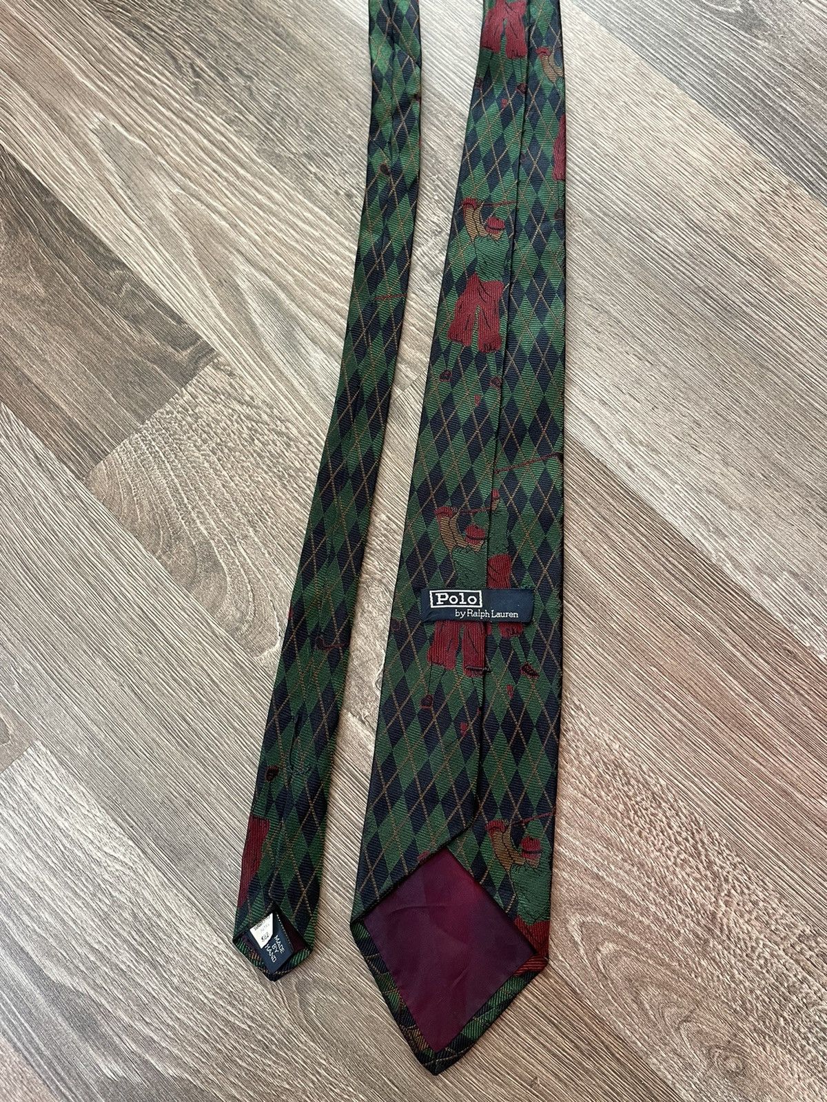 Polo Ralph Lauren × RRL Ralph Lauren Polo Ralph Lauren Tie 100% Silk Made in Italy Size ONE SIZE - 1 Thumbnail