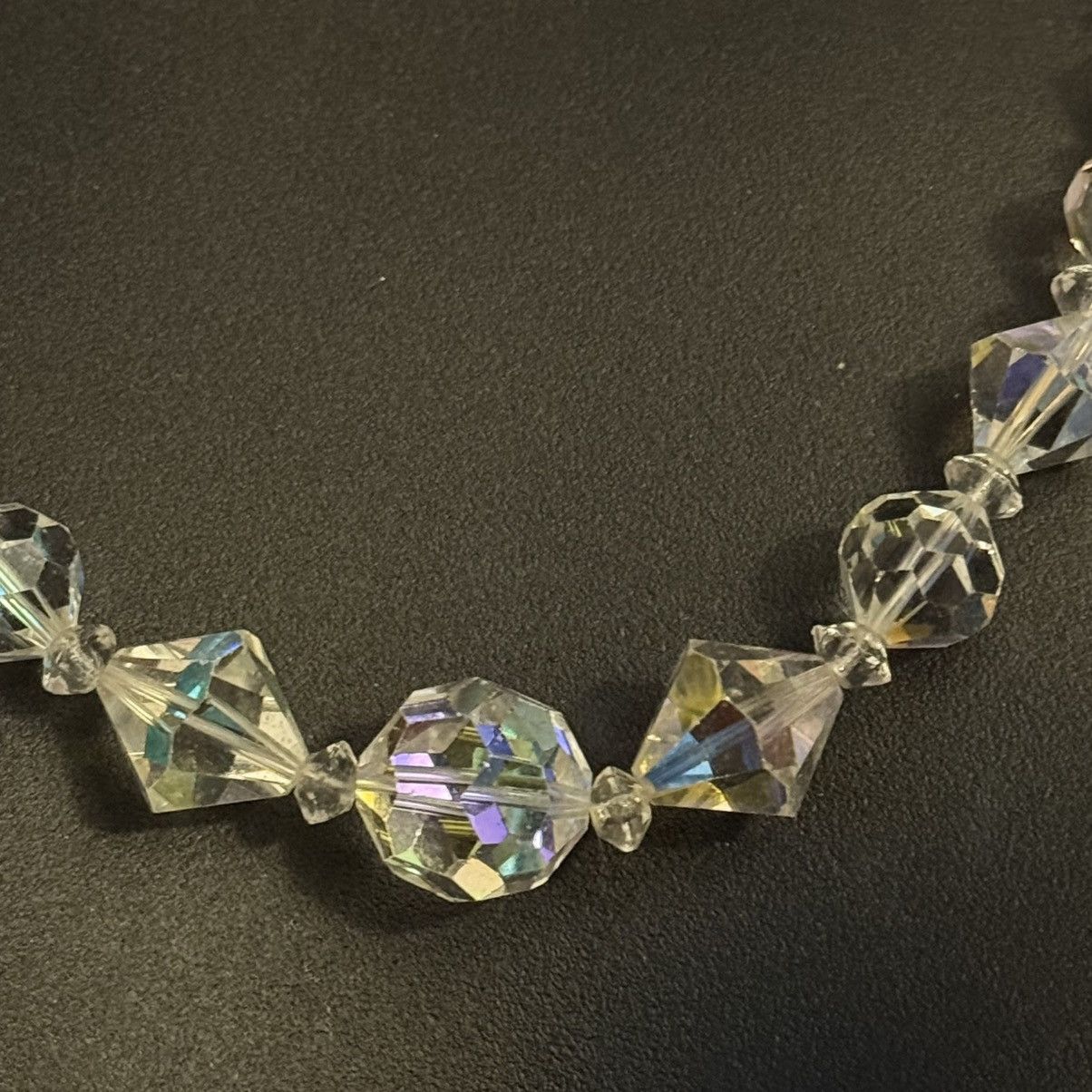 Vintage Vintage Aurora Borealis crystal bead necklace Size ONE SIZE - 3 Thumbnail