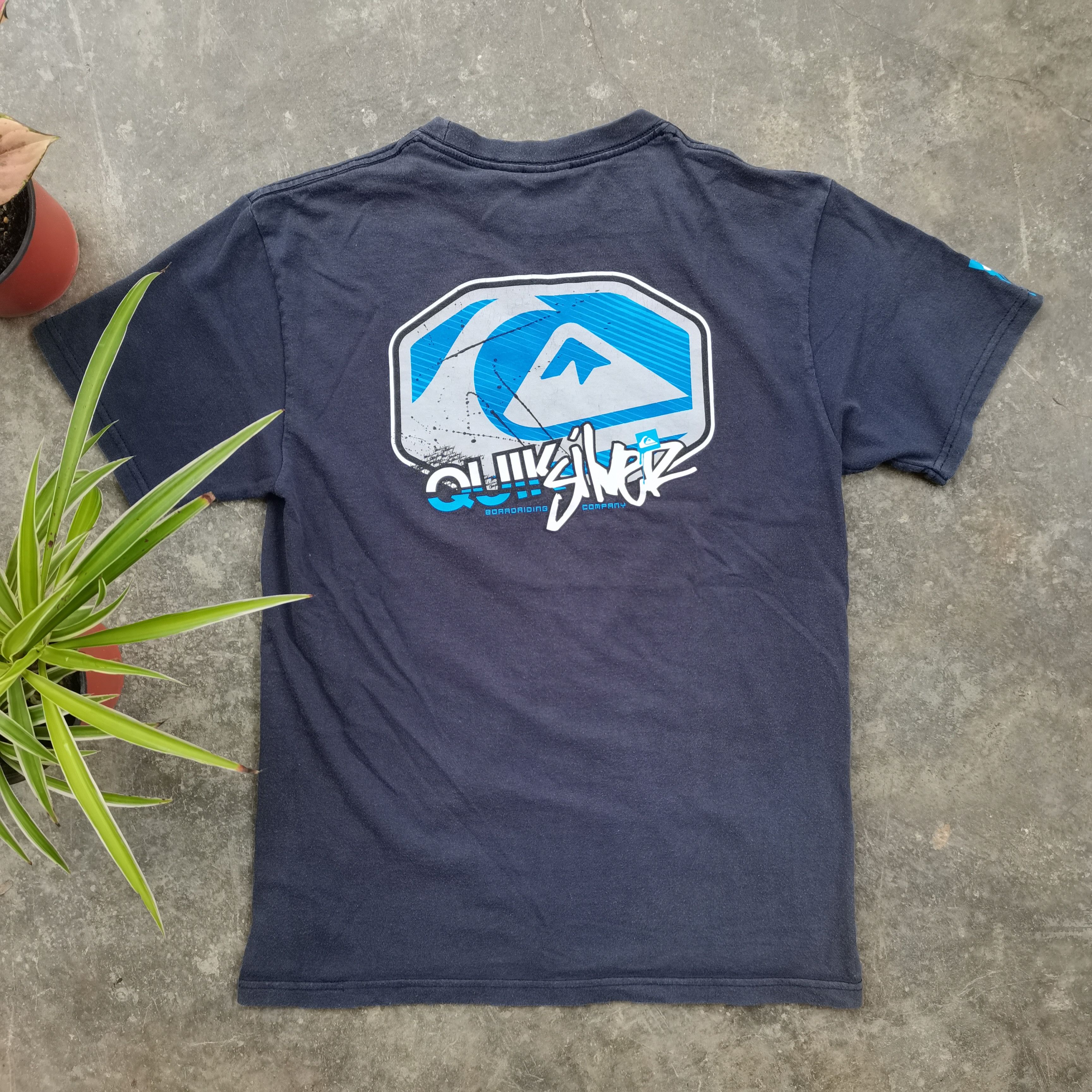 Quiksilver × Vintage Vintage QUICKSILVER Boarding Company Tee Size US S / EU 44-46 / 1 - 5 Thumbnail