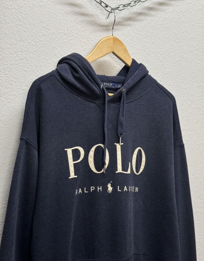 Polo Ralph Lauren Polo Ralph Lauren Vintage Hoodie Size US L / EU 52-54 / 3 - 2 Thumbnail