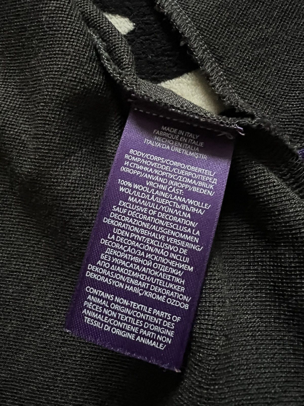 Ralph Lauren Purple Label Ralph Lauren Purple Label wool long sleeve polo sweater RL Size US S / EU 44-46 / 1 - 7 Thumbnail