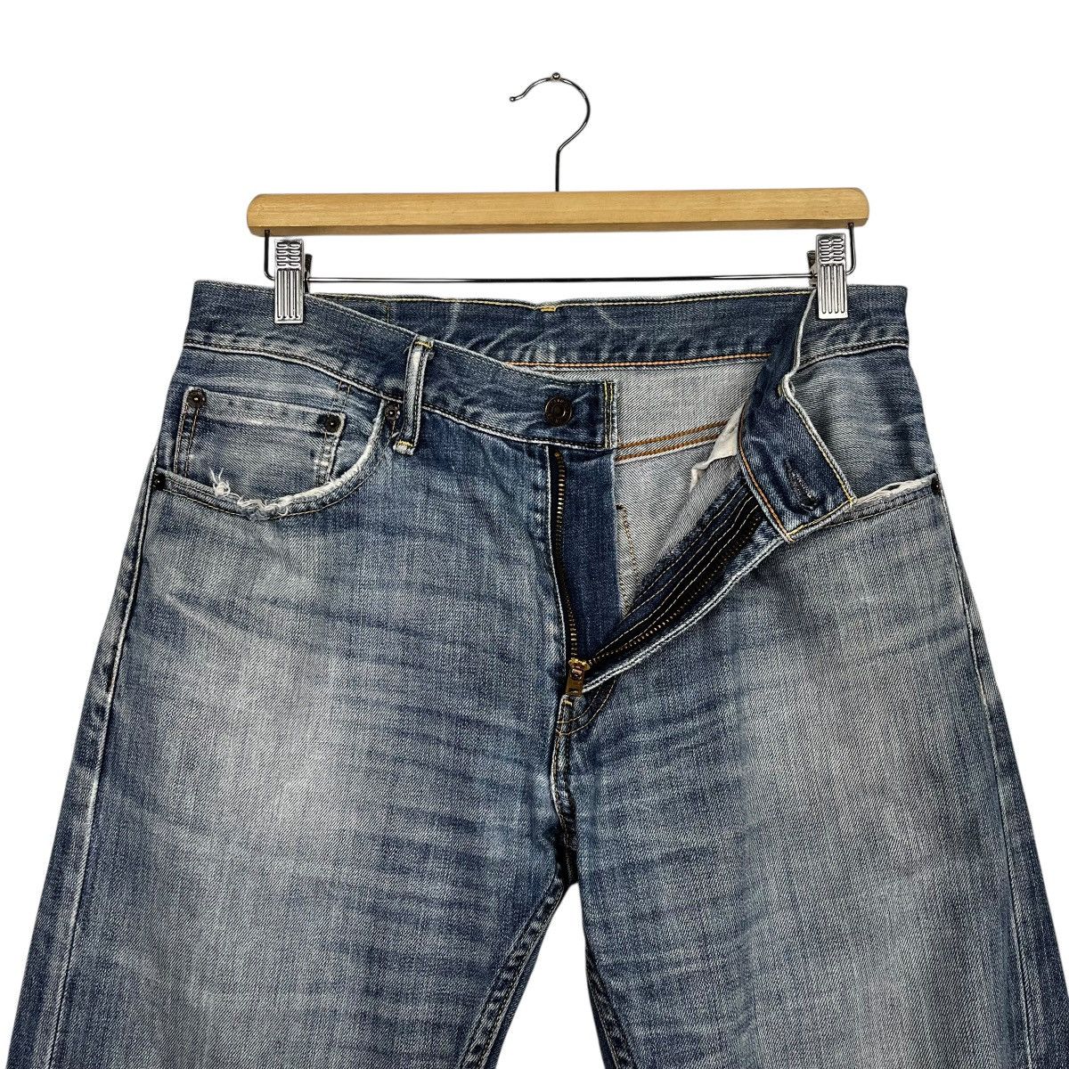Levi's Vintage Levis 505 Distressed Denim Jeans Size US 32 / EU 48 - 14 Thumbnail