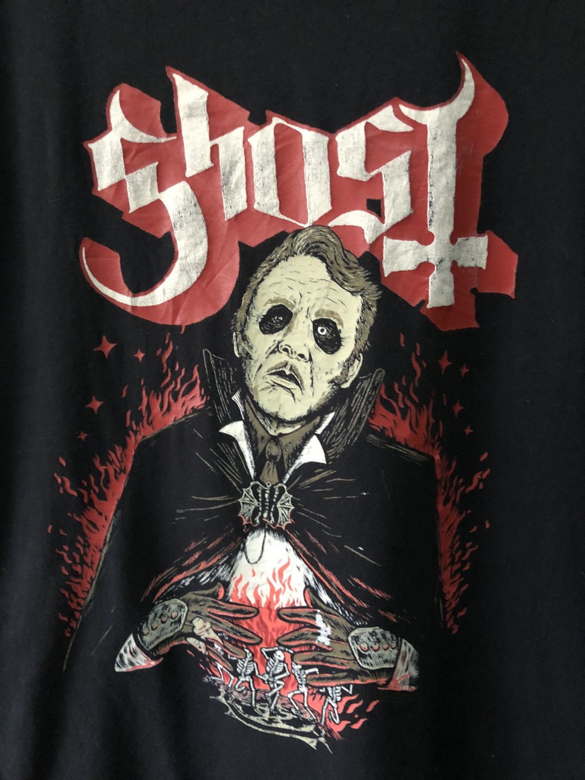 Band Tees Ghost Swedish Rock Band Tee Size US L / EU 52-54 / 3 - 3 Thumbnail
