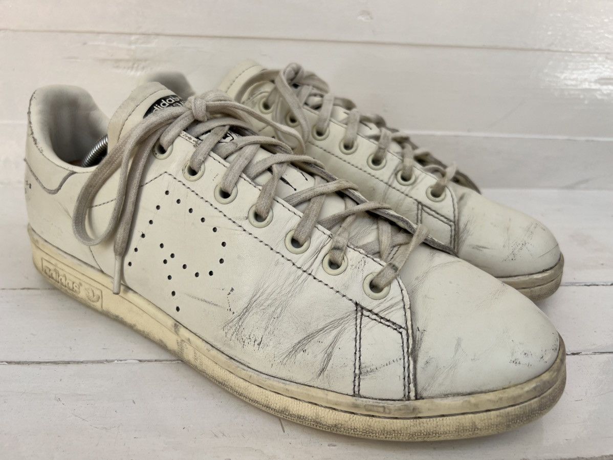 Adidas × Raf Simons Adidas x Raf Simons Stan Smith OG Pure White Size US 10 / EU 43 - 3 Thumbnail