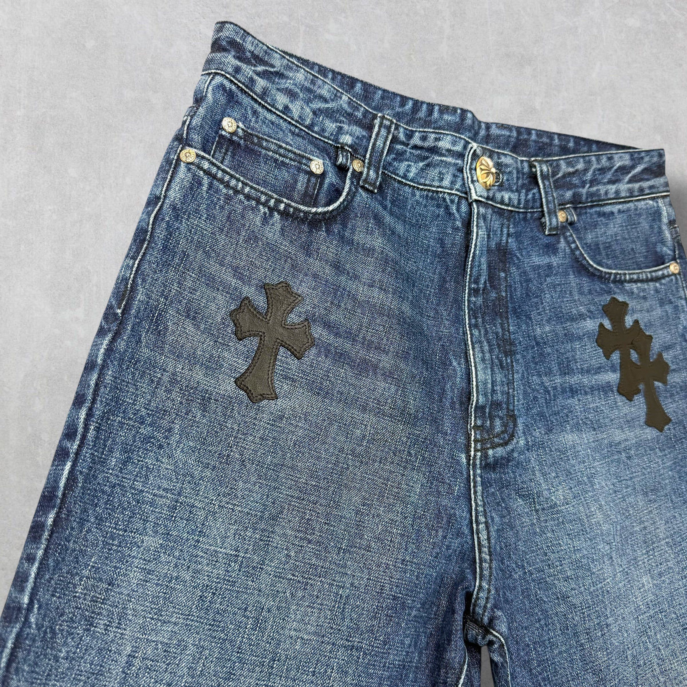 Chrome Hearts Chrome Hearts Turbo Diesel Cross Patch Shorts 28 Size US 28 / EU 44 - 6 Thumbnail